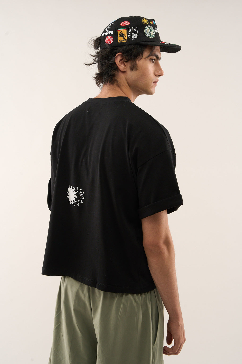 New Sun Black T-Shirt
