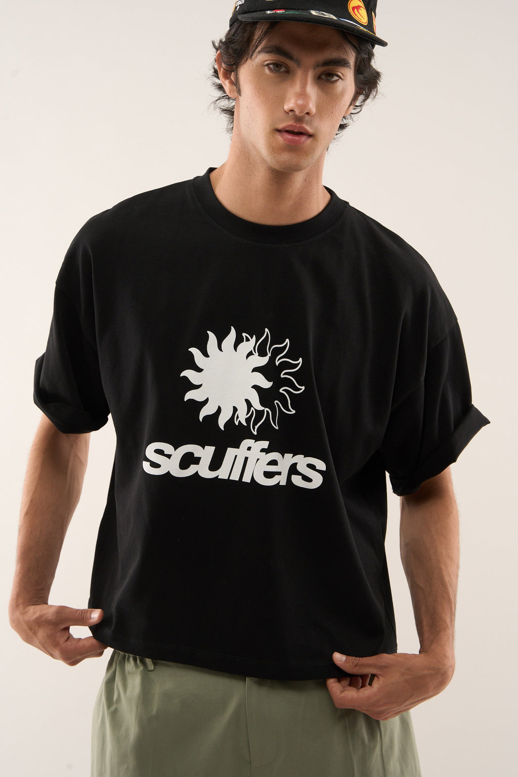 New Sun Black T-Shirt