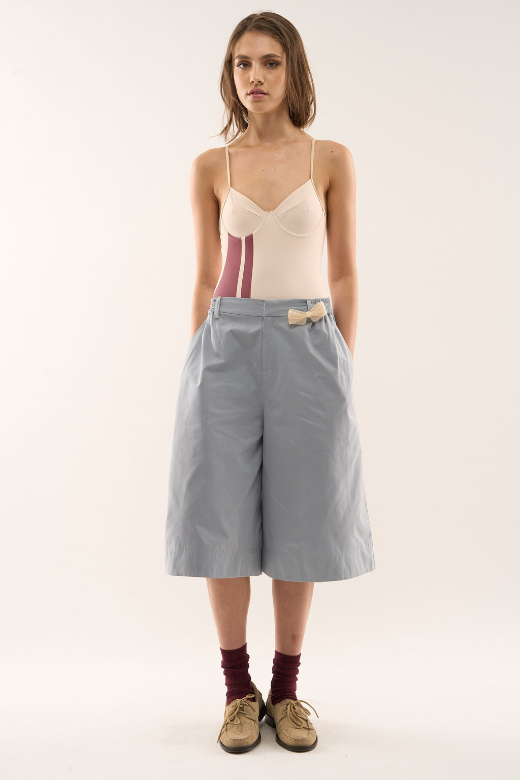 Kangoo Light Grey Shorts