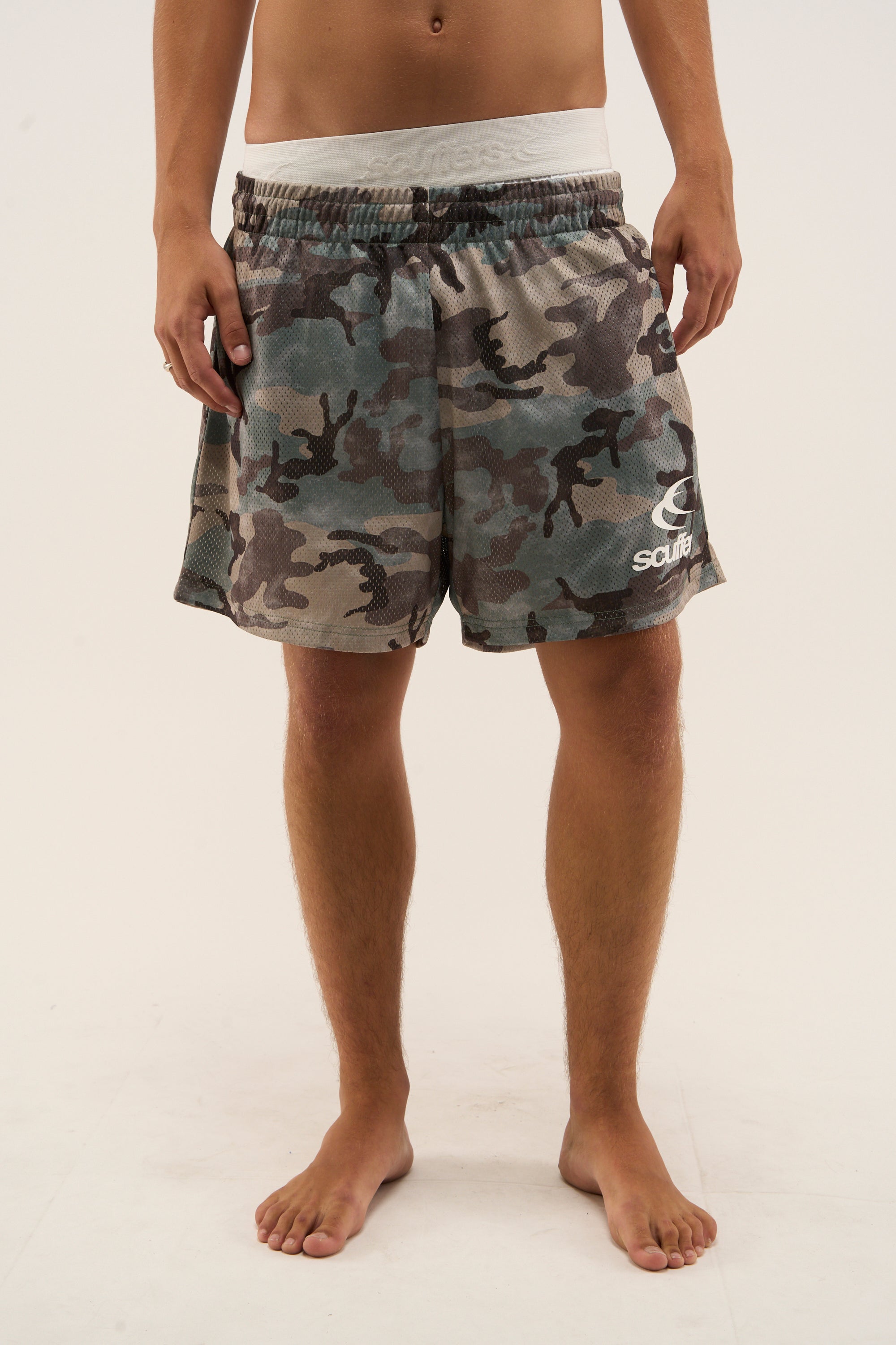 Madrid Camo Football Shorts