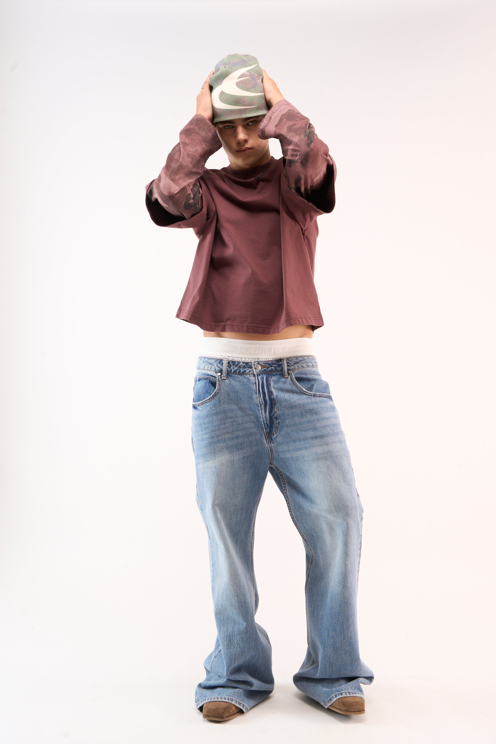 New Kurtis Burgundy Longsleeve