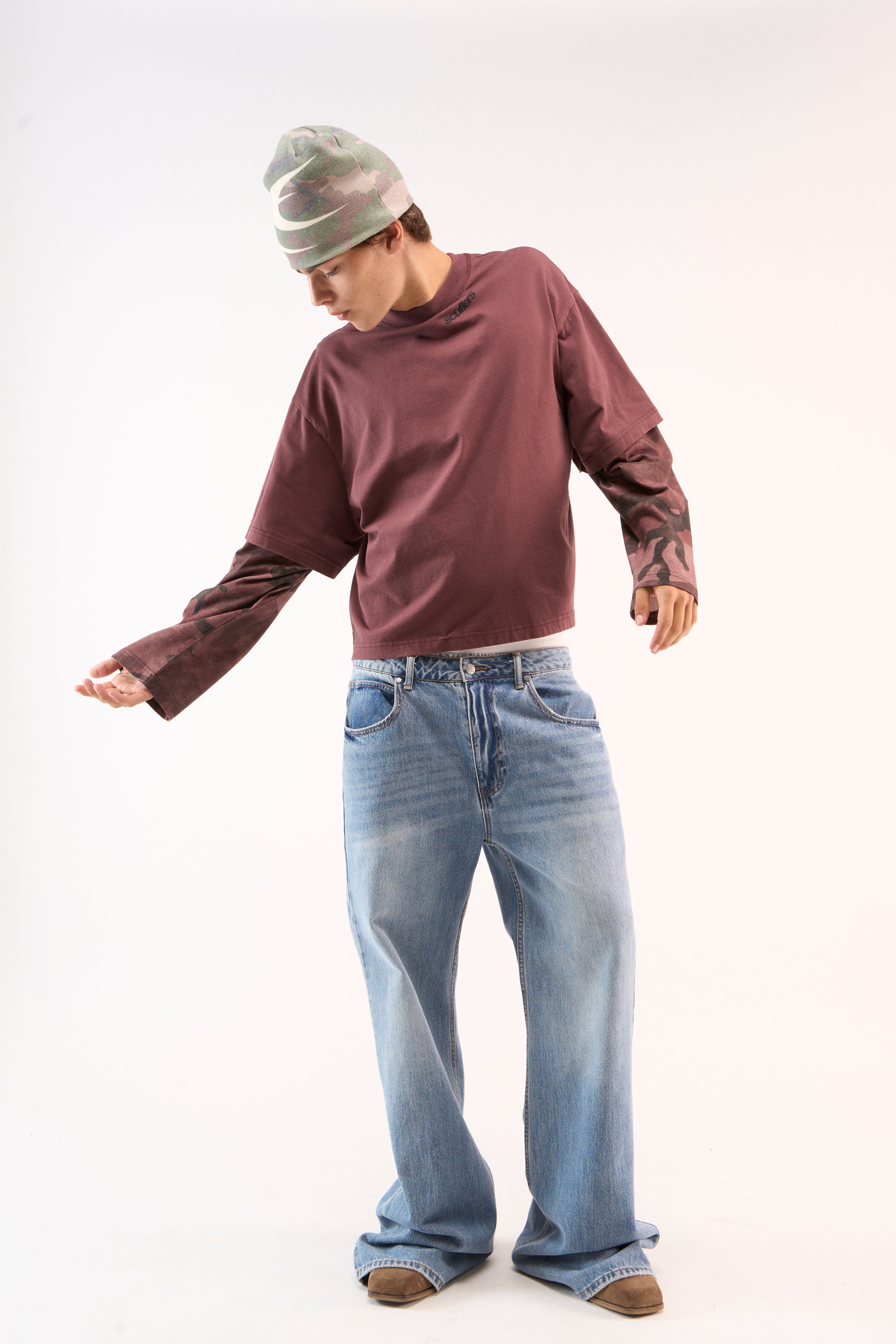 New Kurtis Burgundy Longsleeve