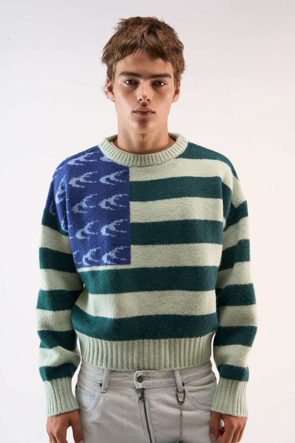Nowhere Green Knit