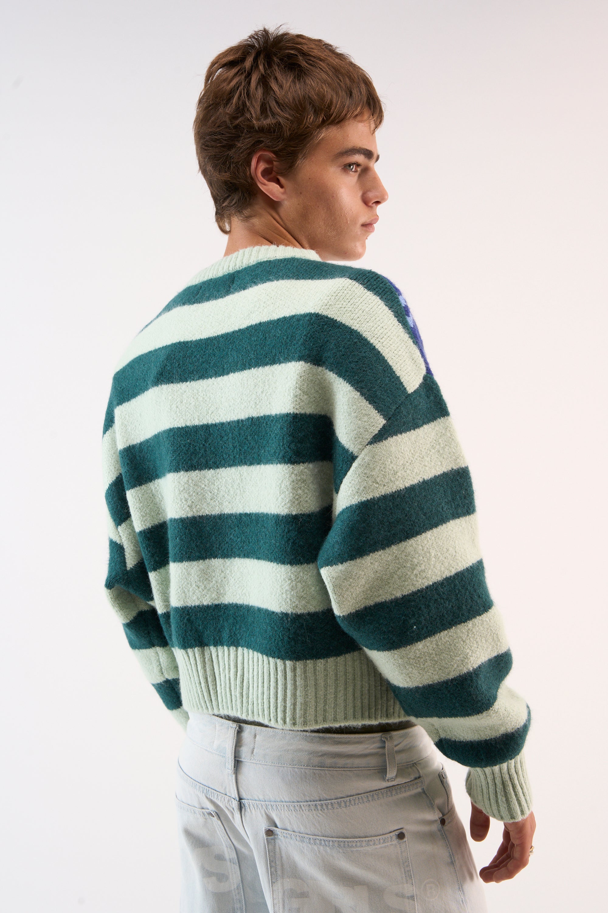 Nowhere Green Knit