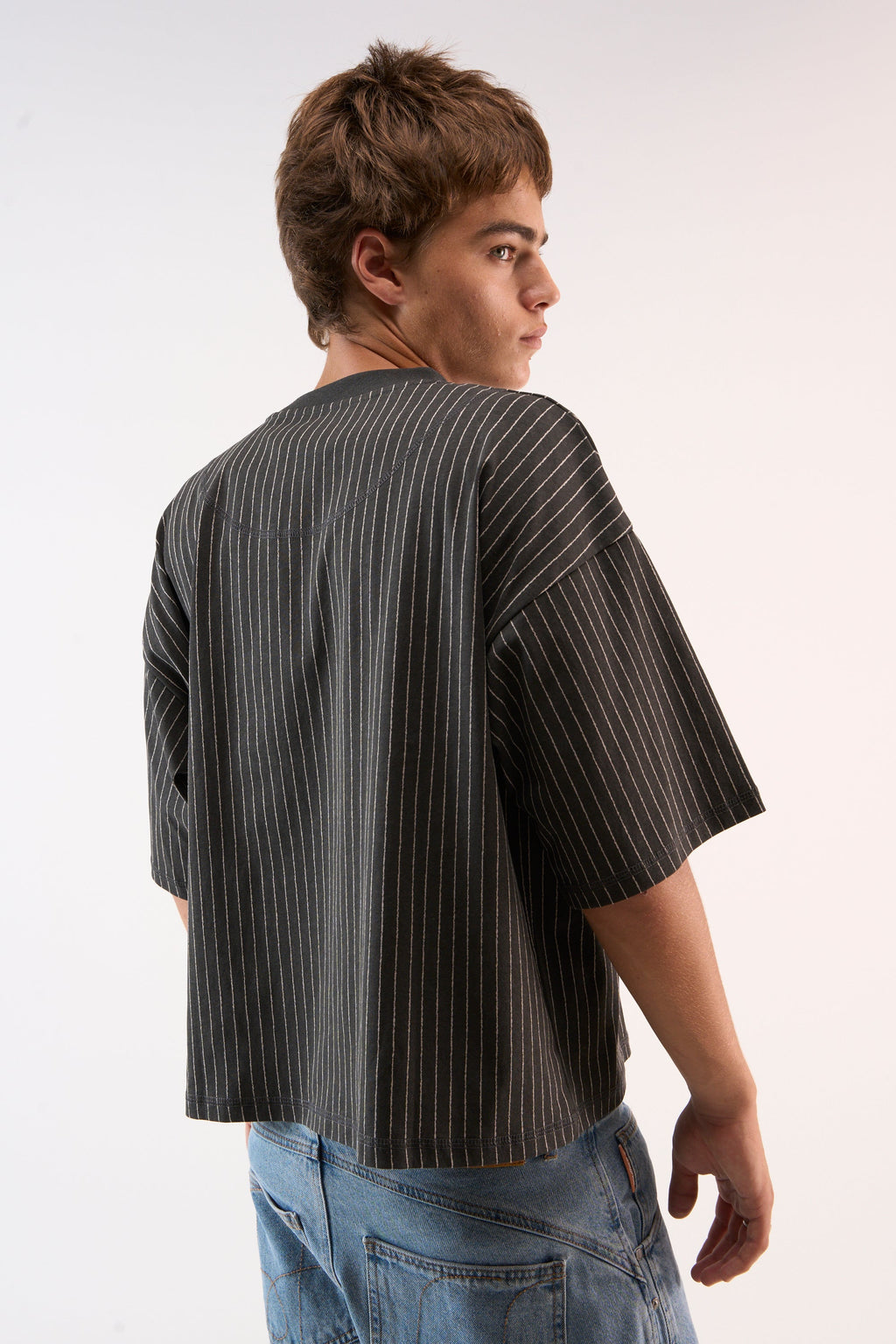 Pinstripe Dark T-Shirt