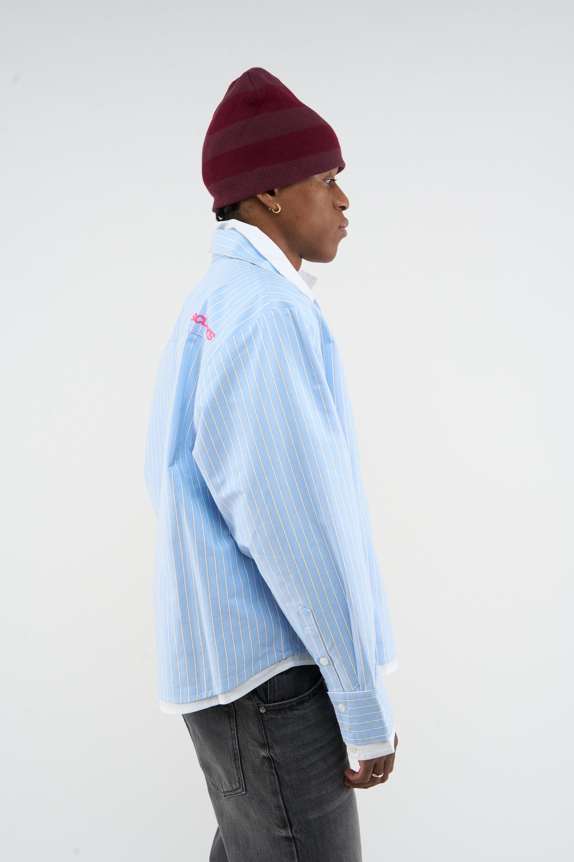 Korean Blue Shirt