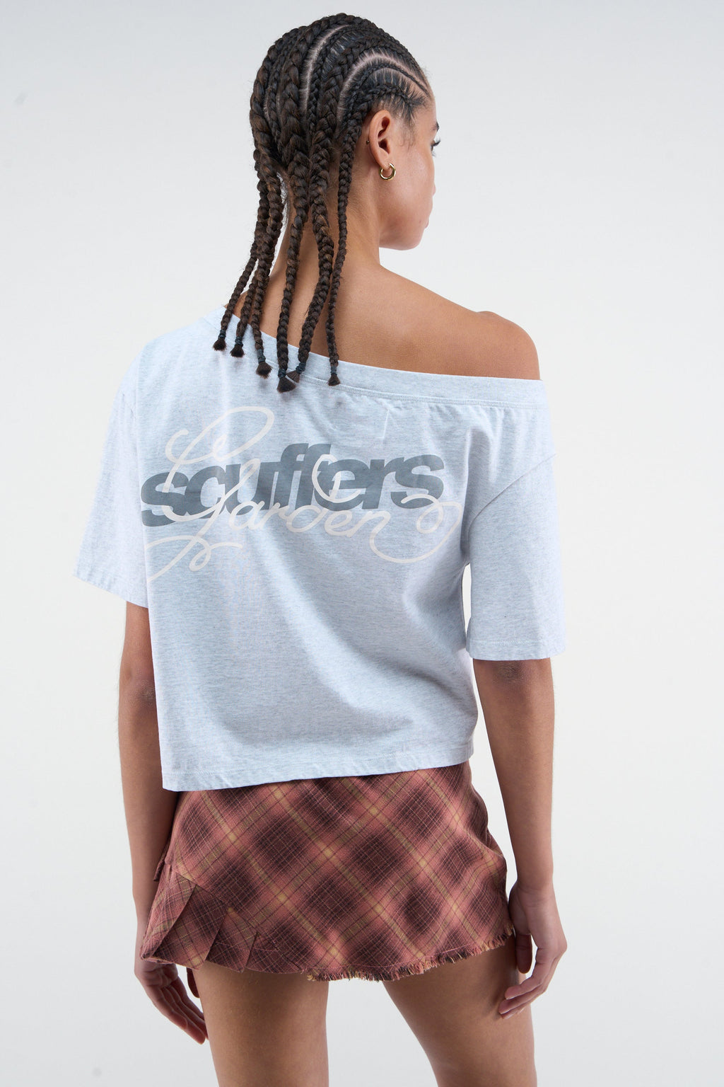 Over Grey Melange T-Shirt