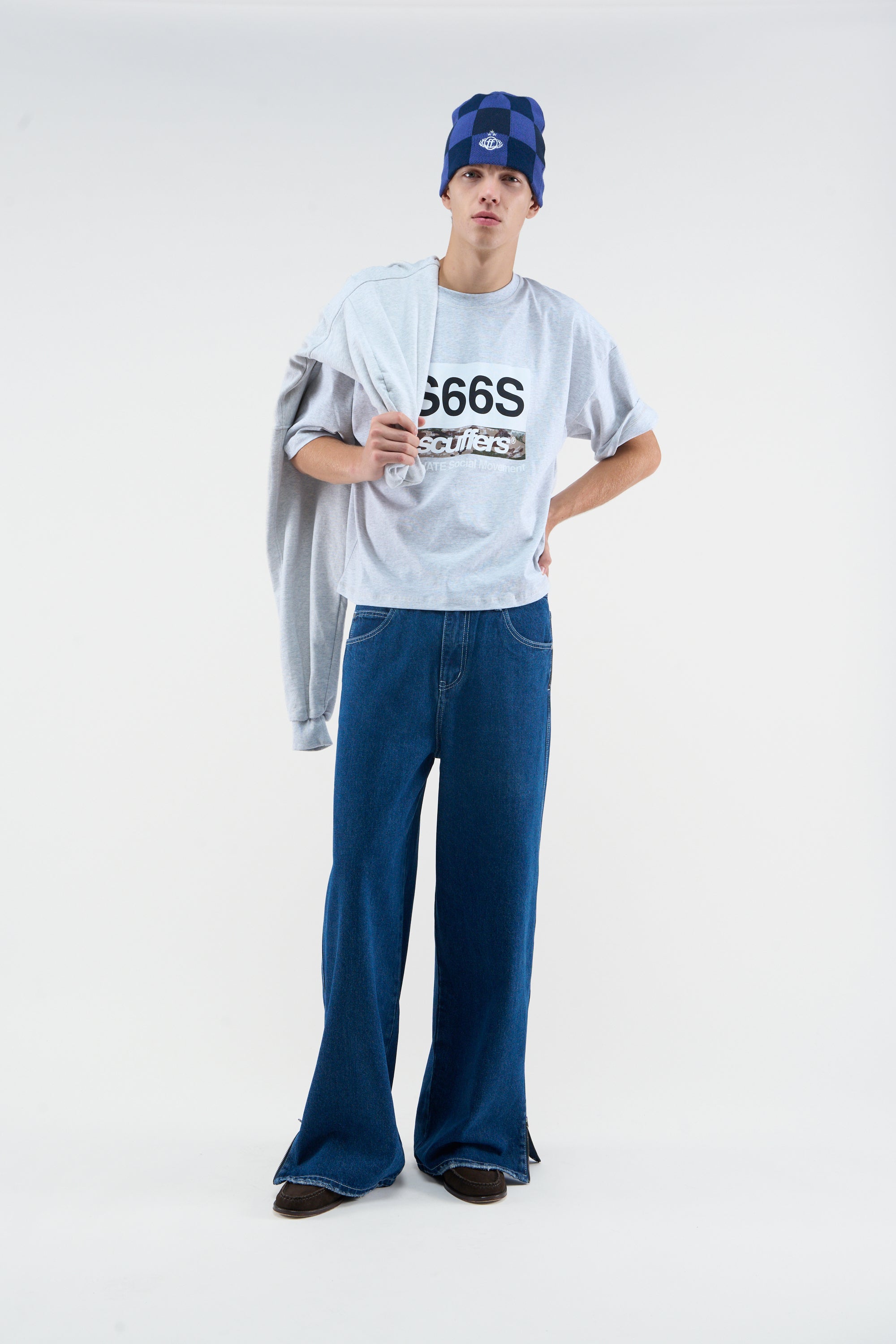 NYC Grey Melange T-Shirt