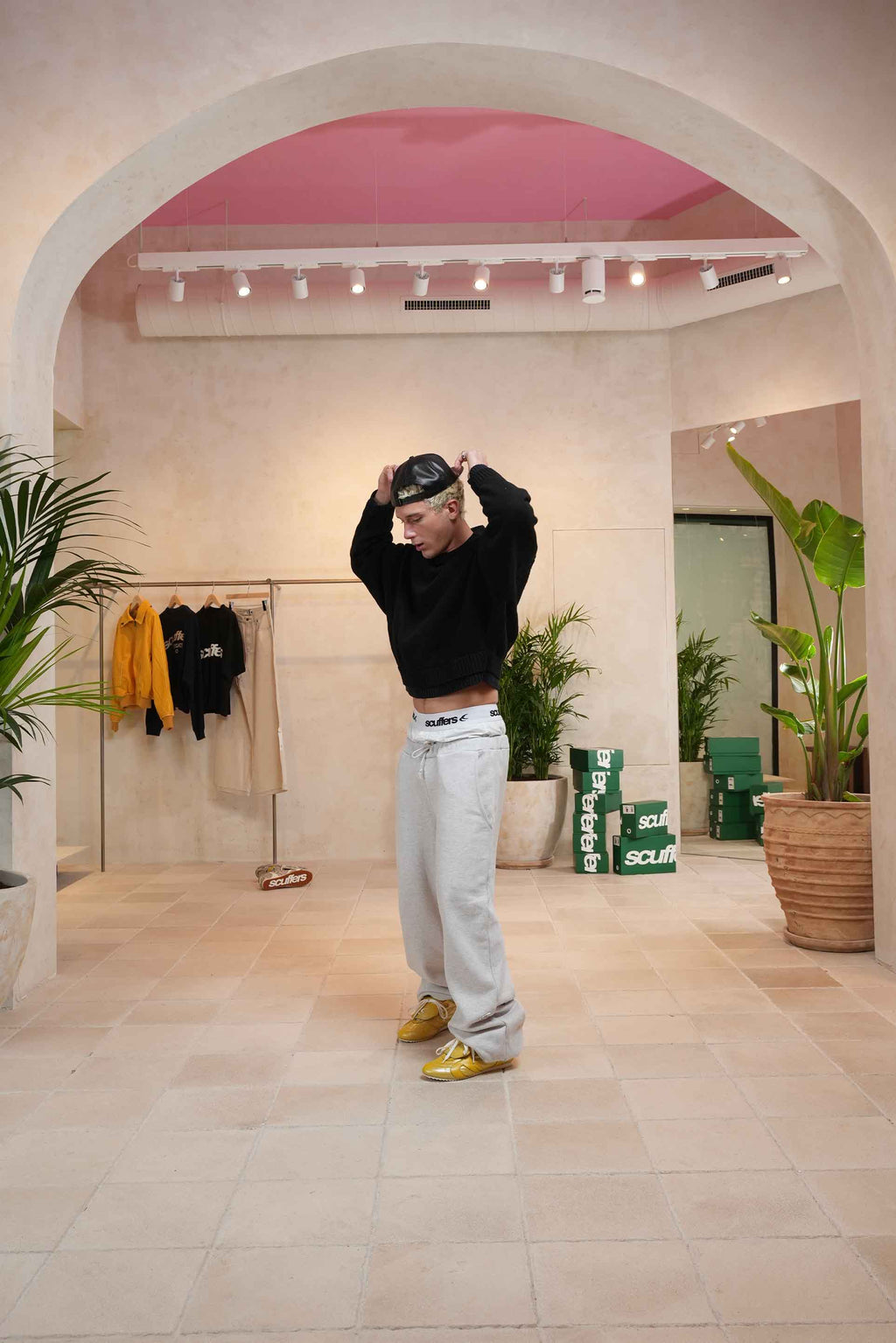 Everyday Grey Melange Pants