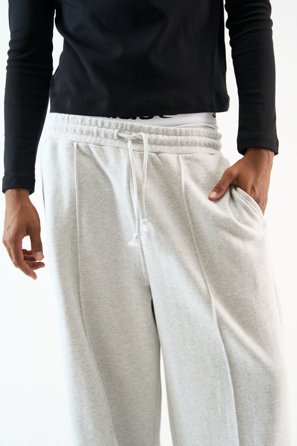 Weekender Grey Melange Pants