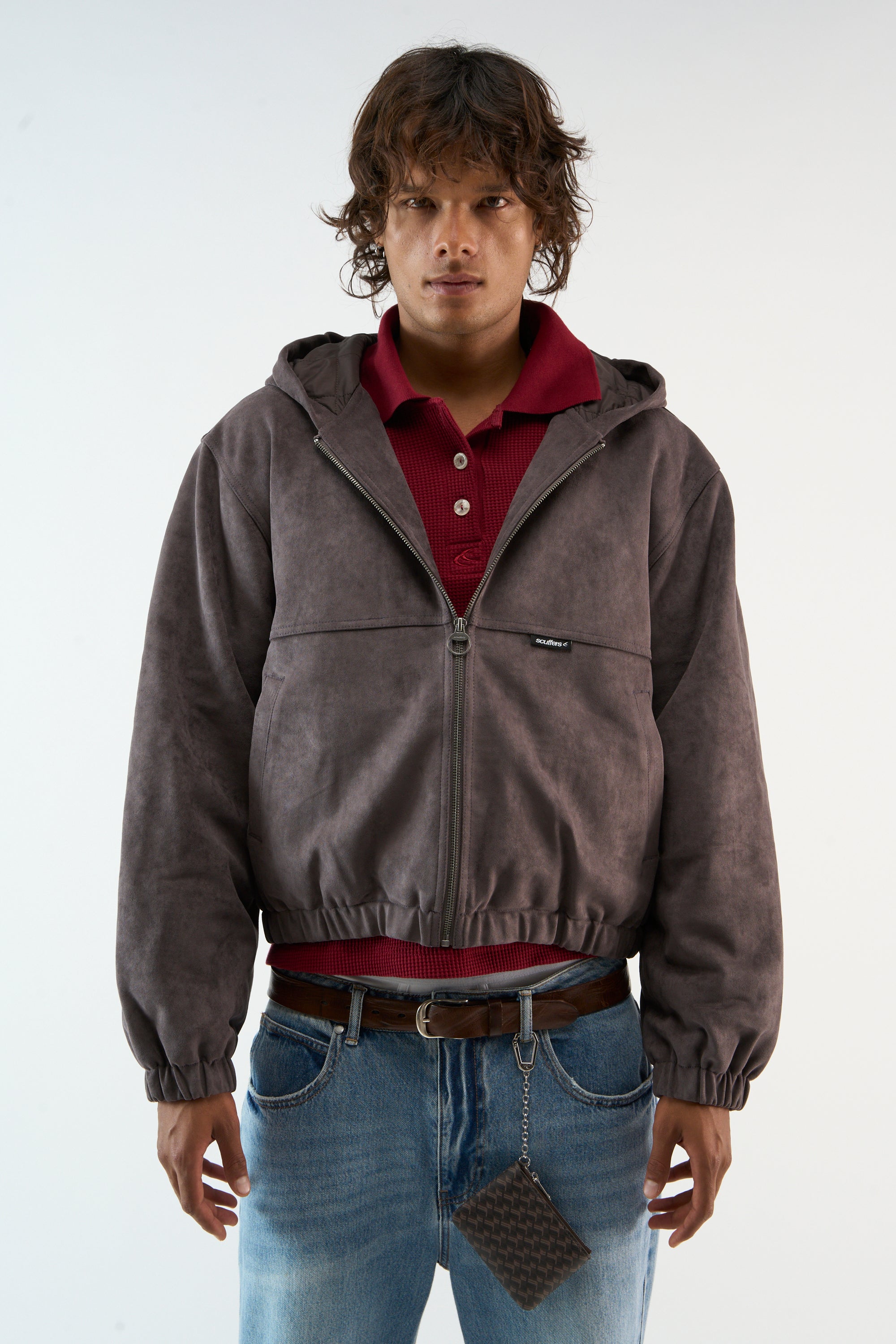 Suede Dark Work Jacket