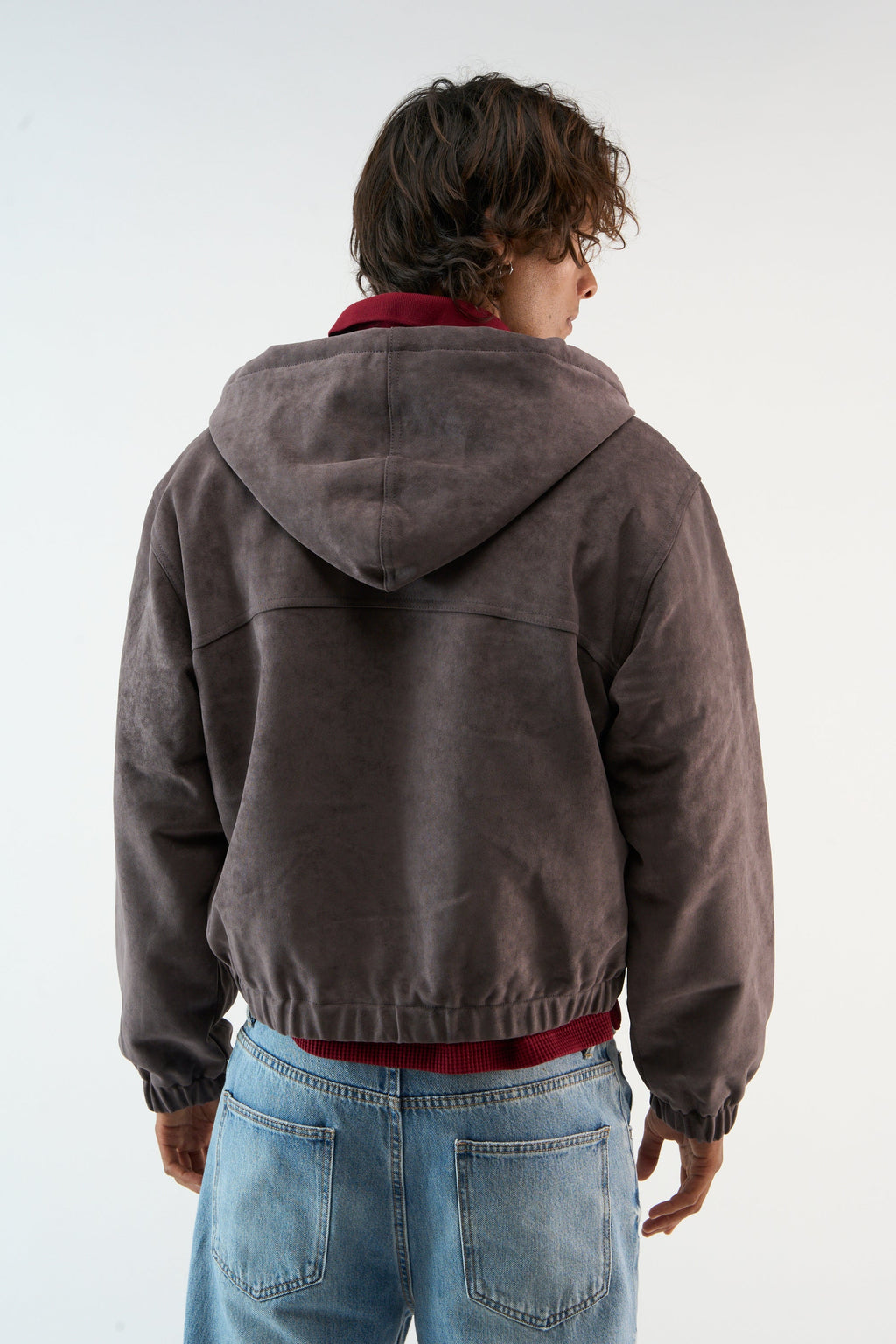 Suede Dark Work Jacket