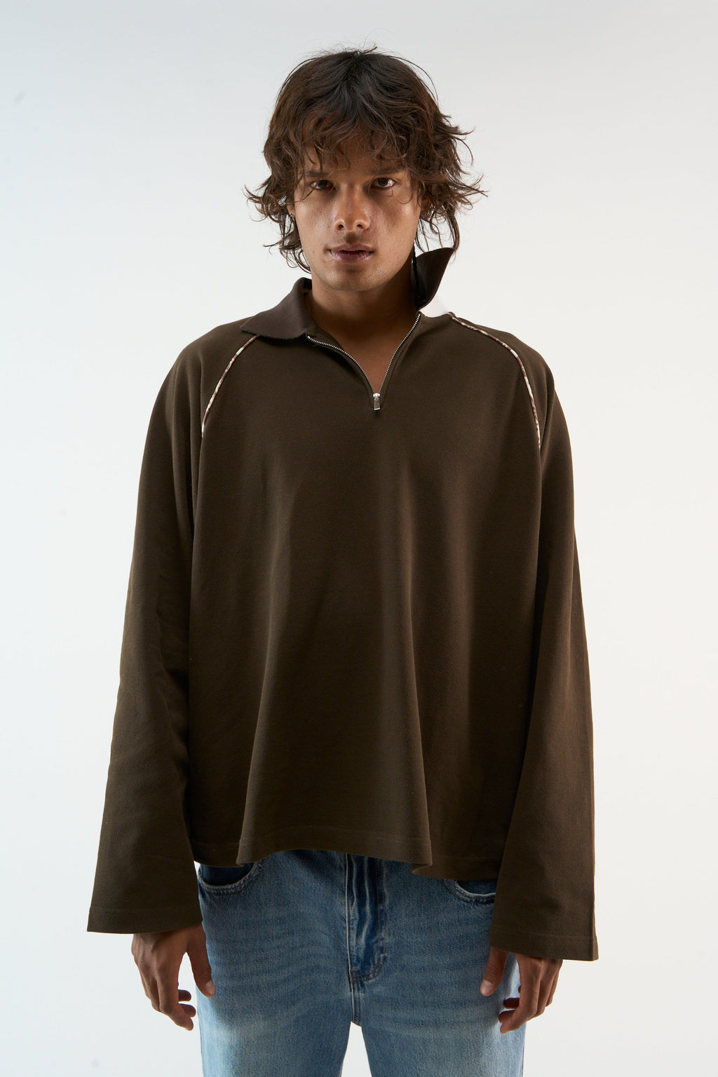 Animal Line Brown Polo