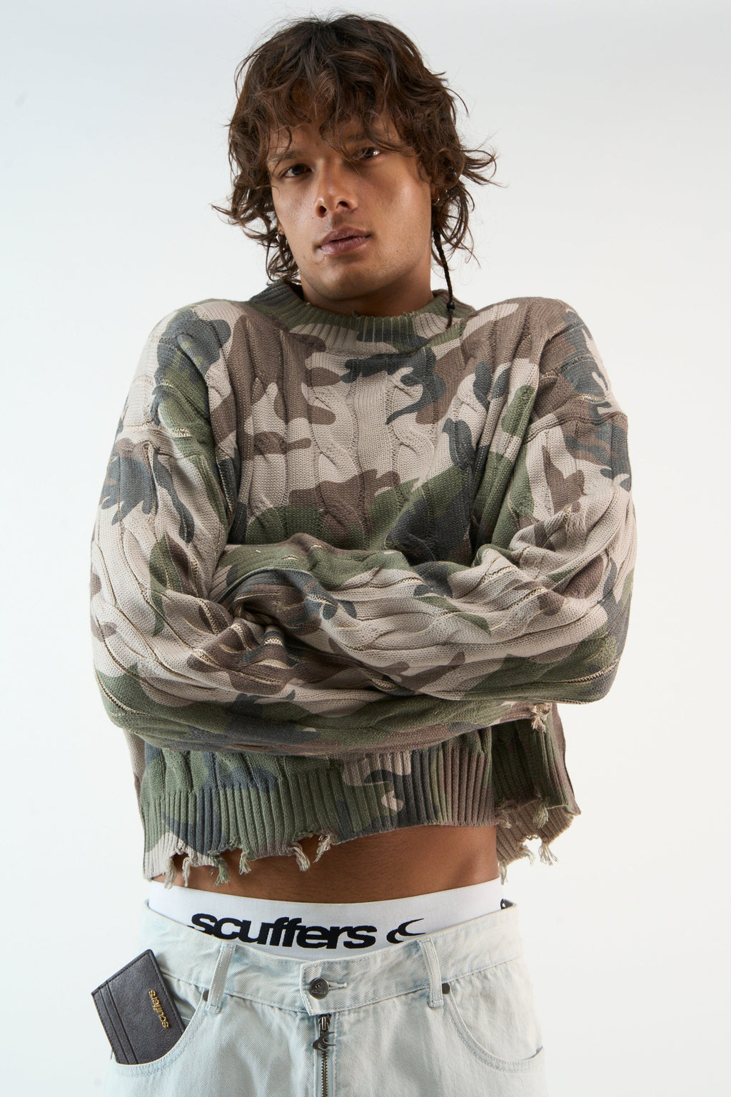 Trench Camo Knit