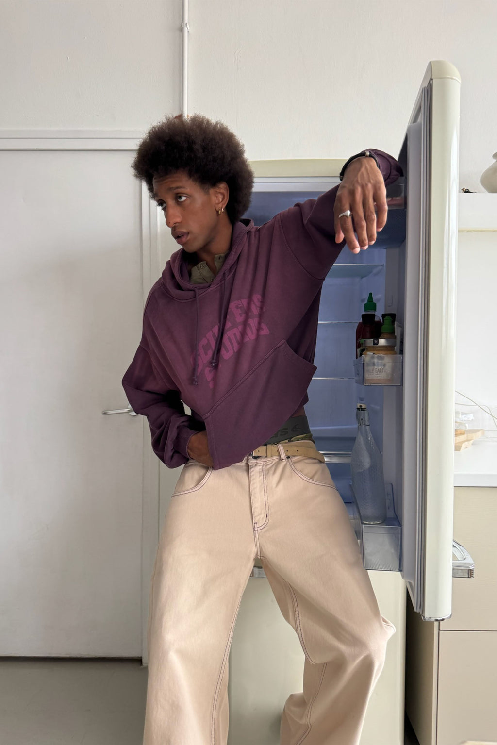 Locker Burgundy Hoodie