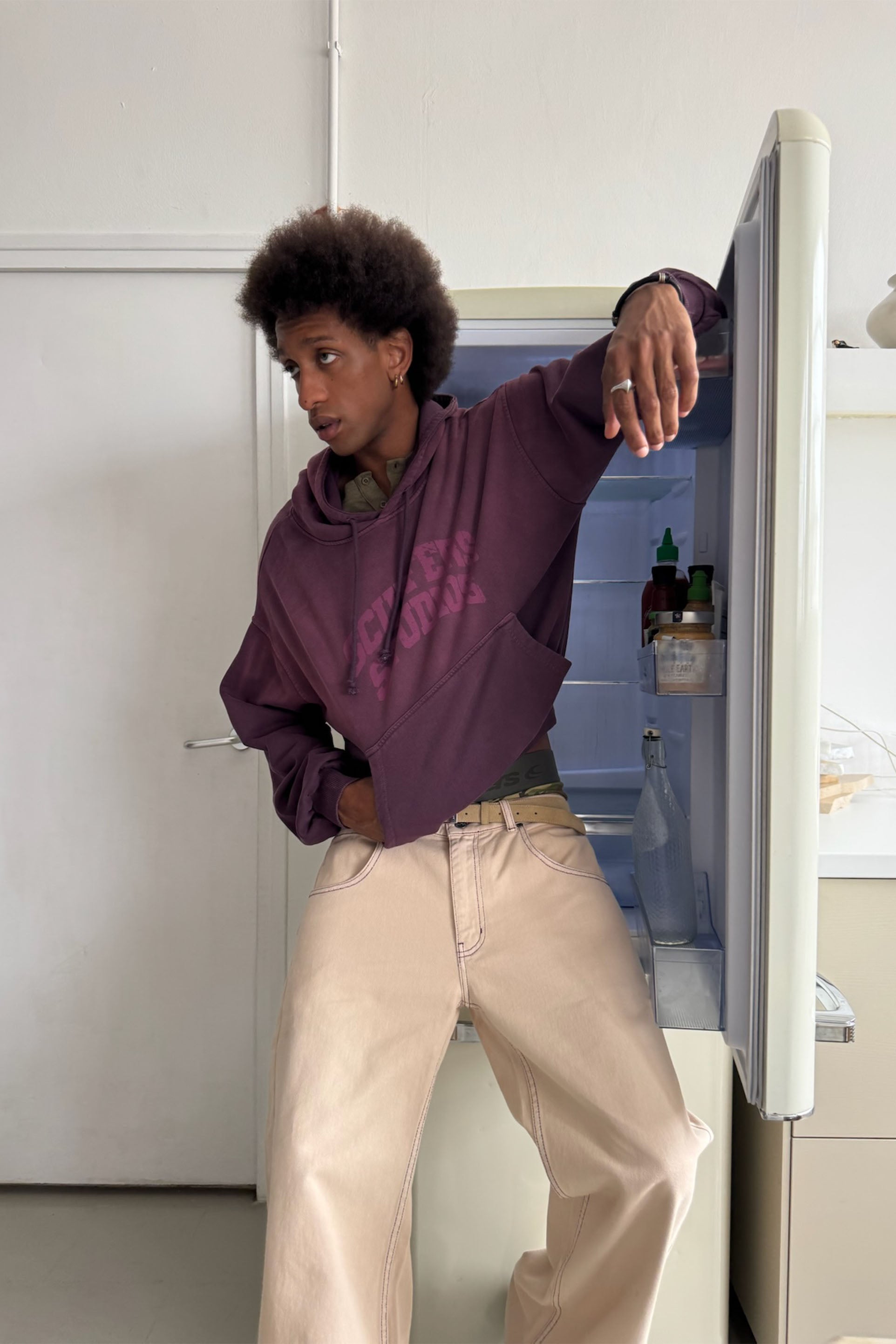 Locker Burgundy Hoodie