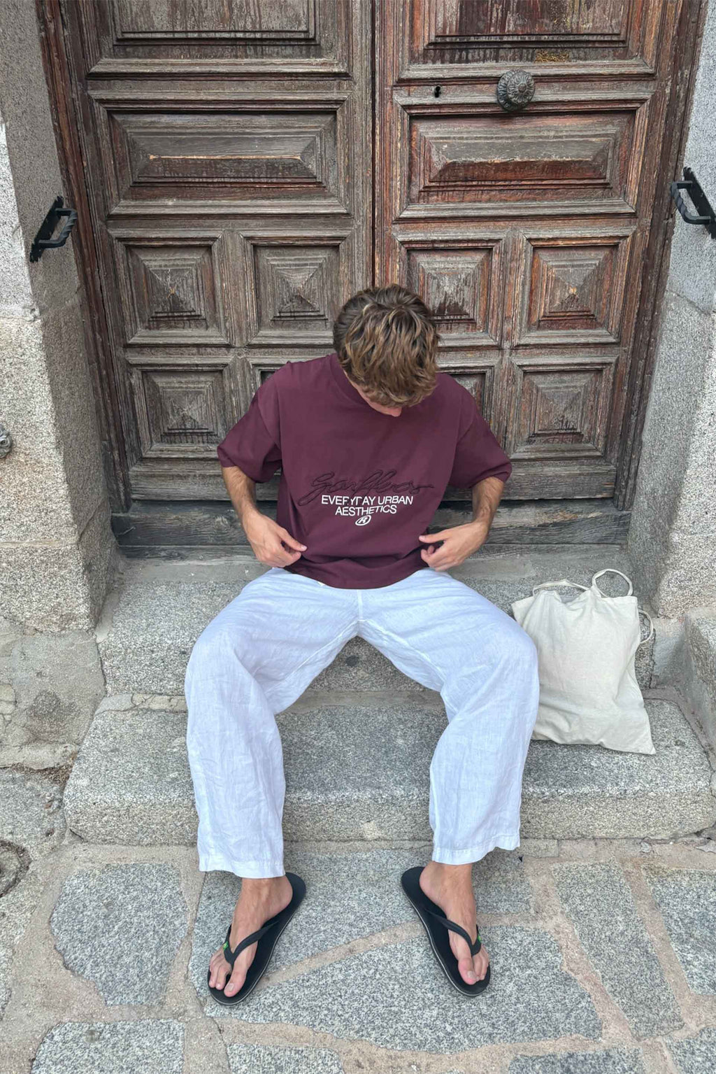 New Signature Burgundy T-Shirt