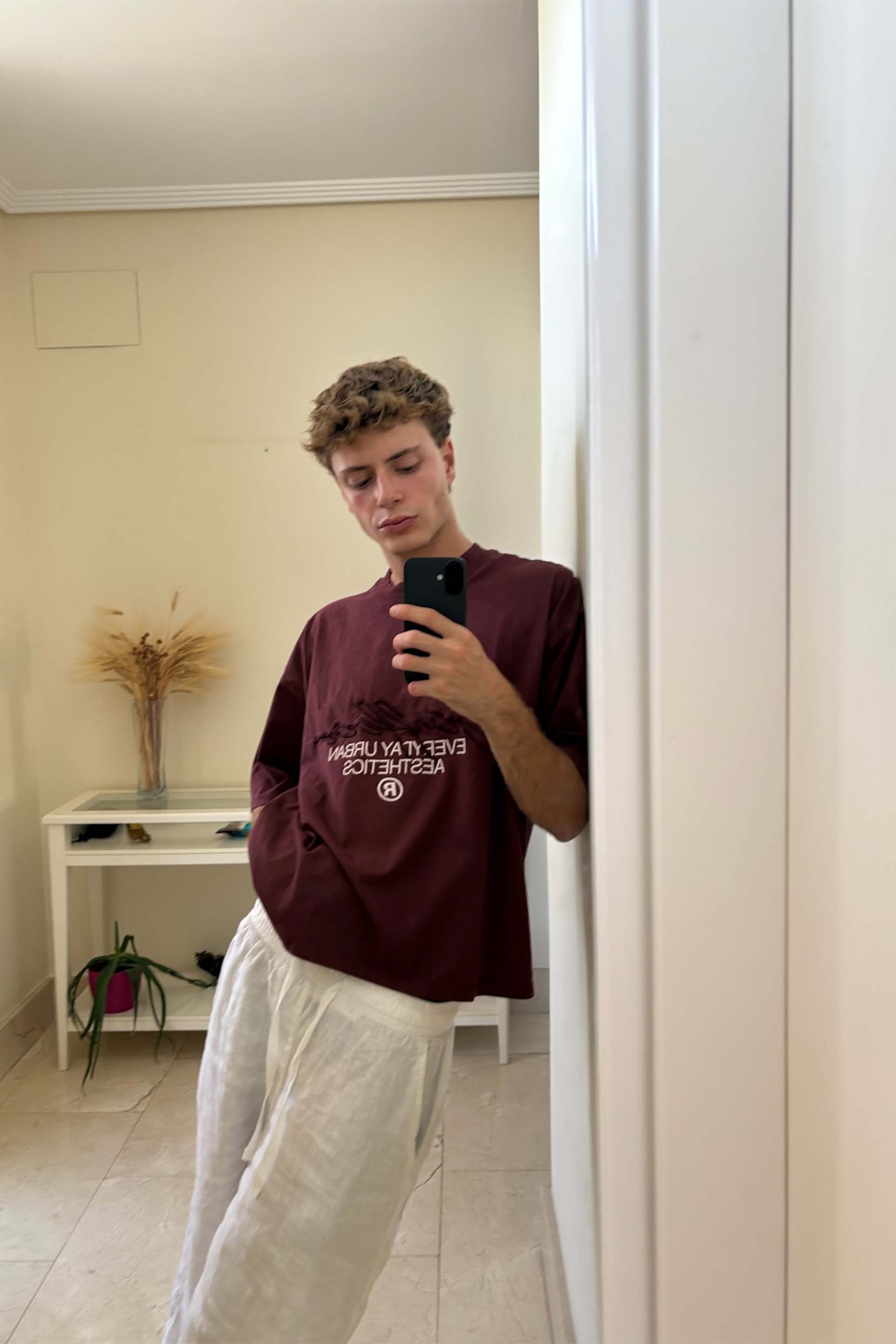 New Signature Burgundy T-Shirt