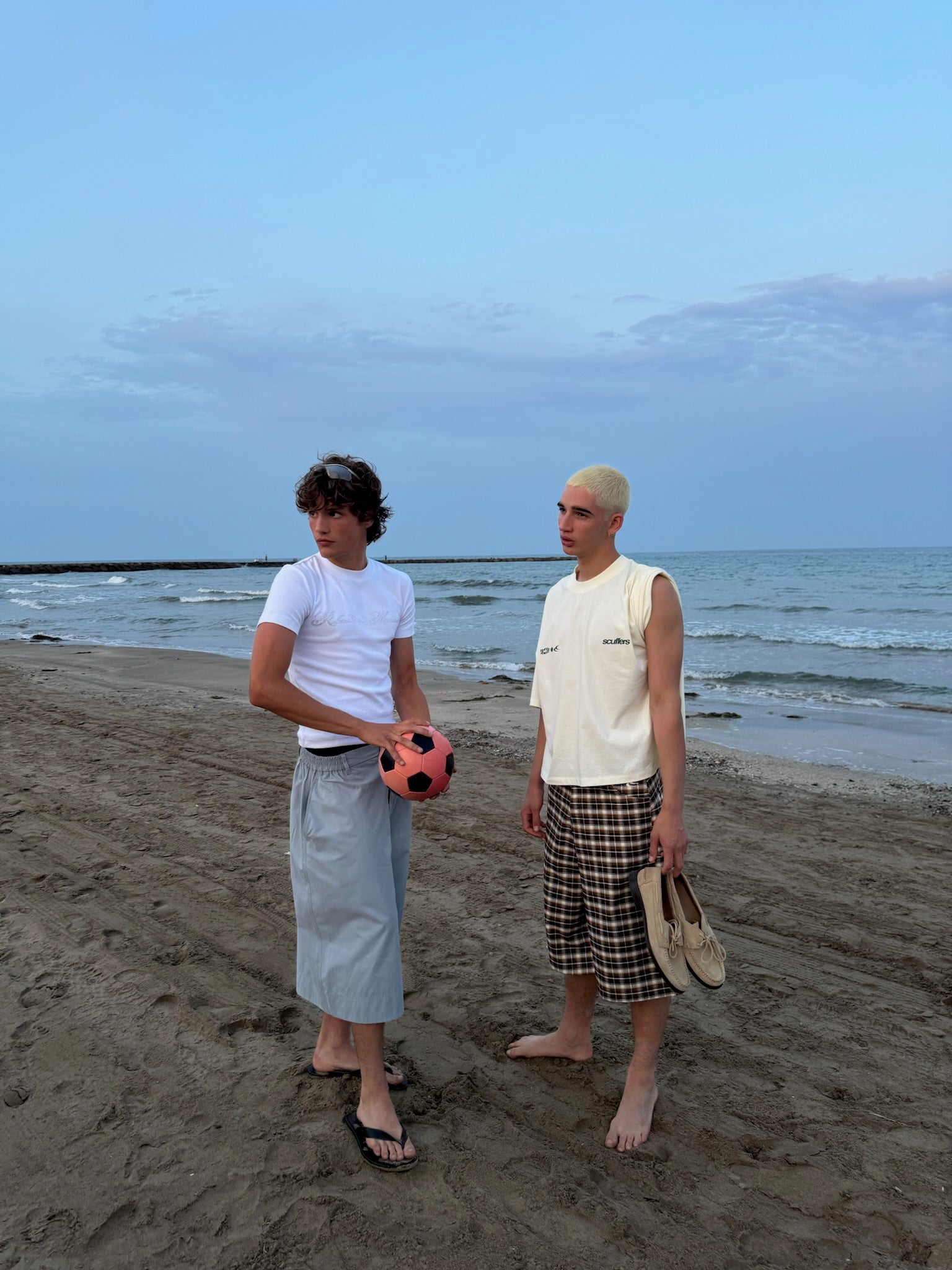 Kangoo Light Grey Shorts