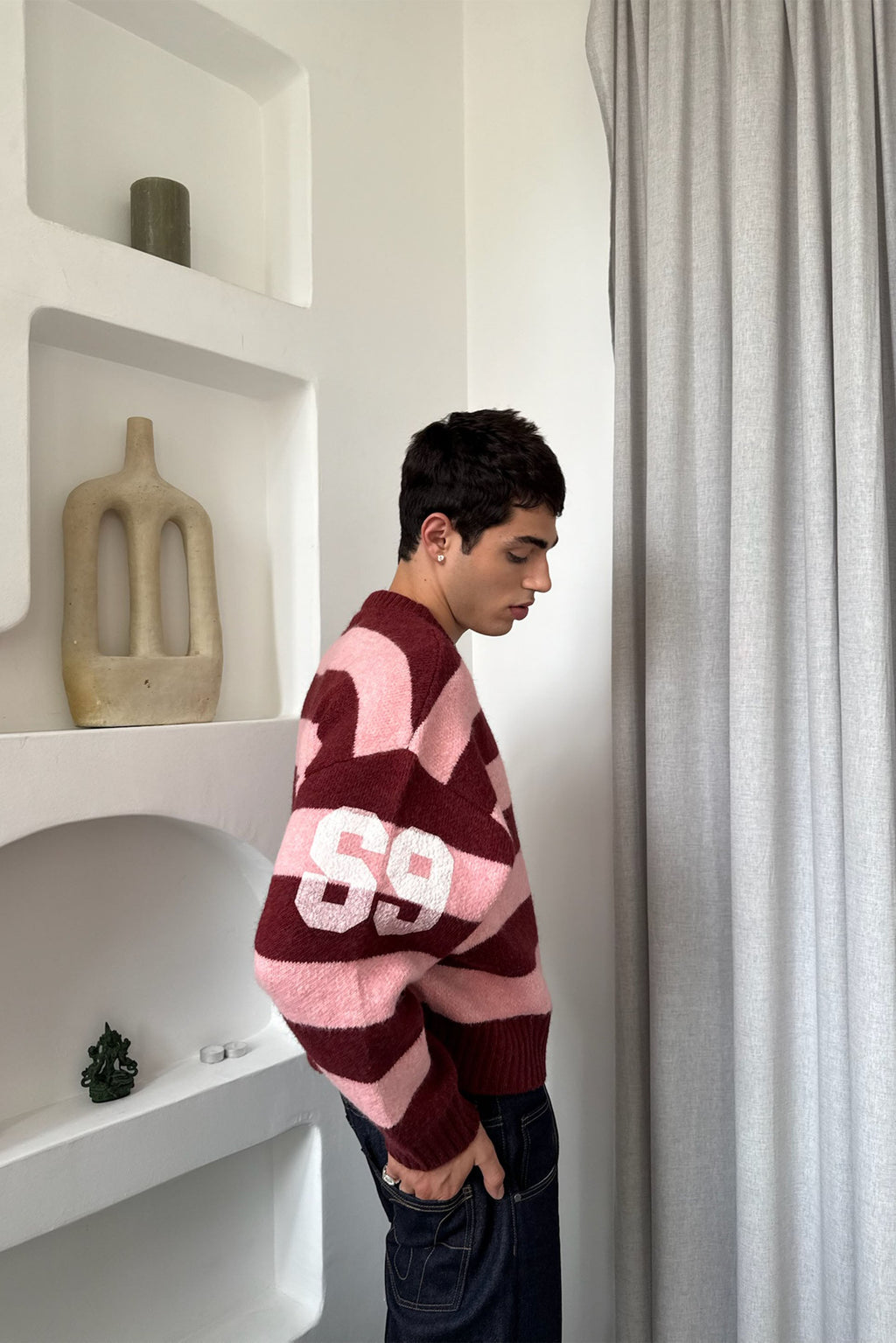 Nohole Burgundy Knit