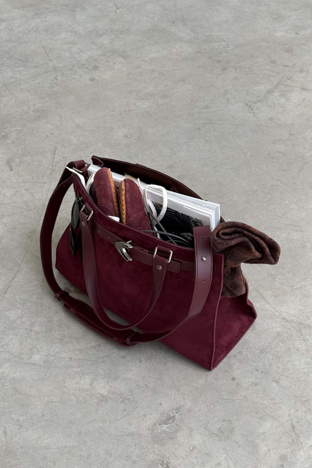 Office Burgundy Bag