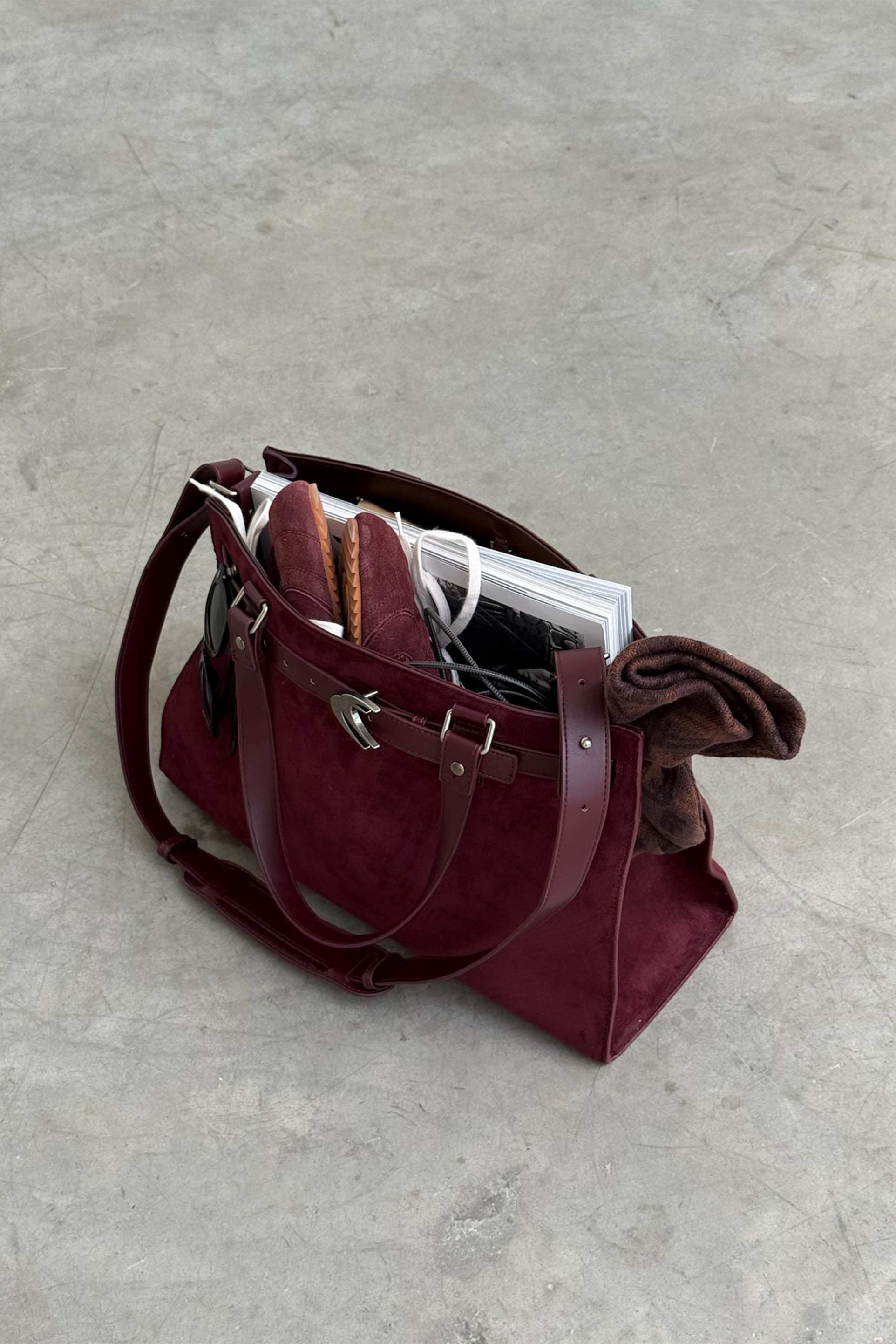 Office Burgundy Bag