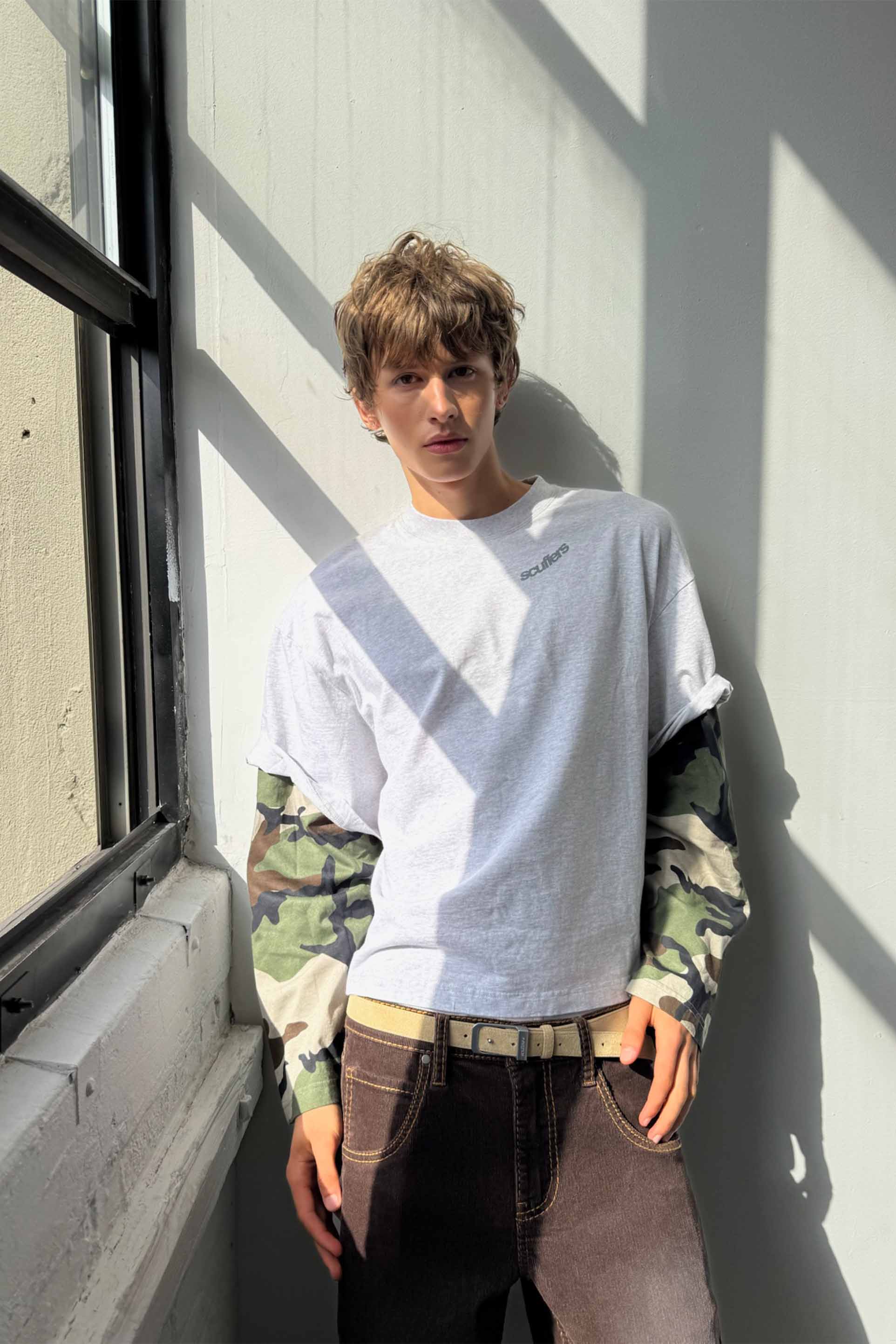 New Kurtis Grey Melange Longsleeve