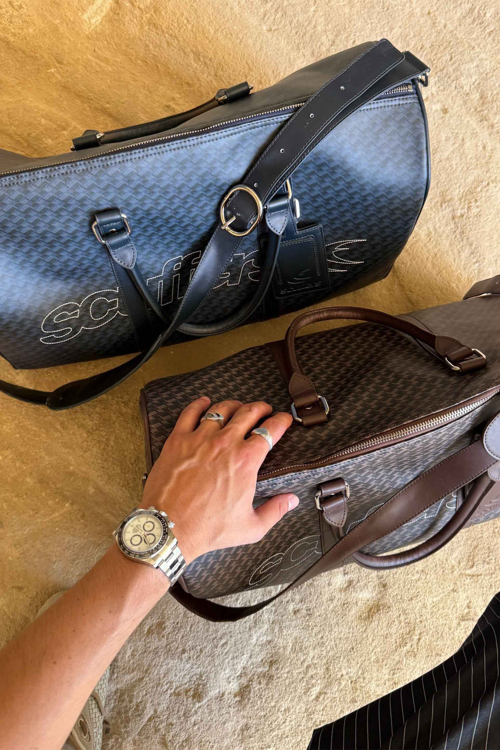 Monogram Brown Duffle Bag