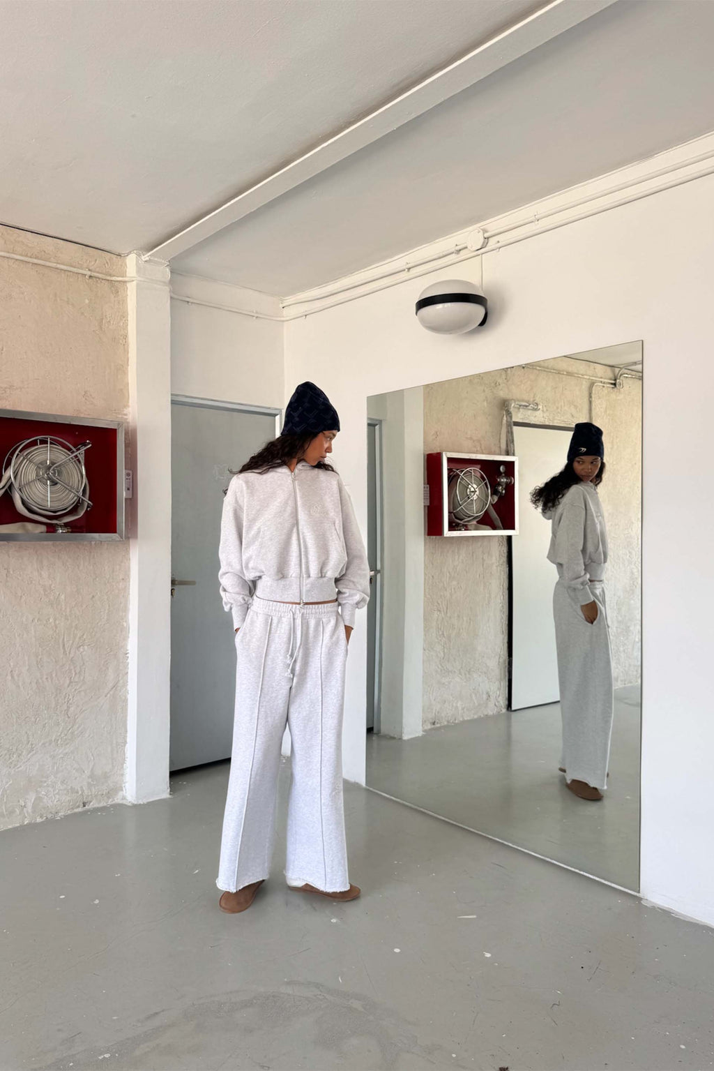 Weekender Grey Melange Pants