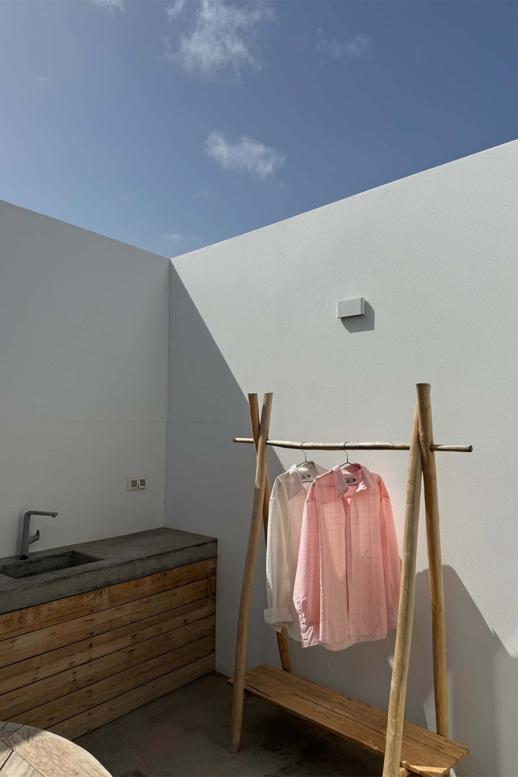 70s Summer Salmon Shirt