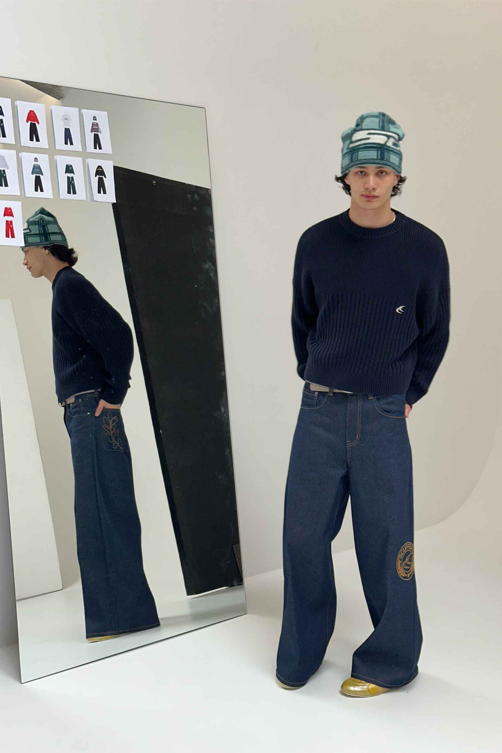 Bimbo Dark Blue Pants