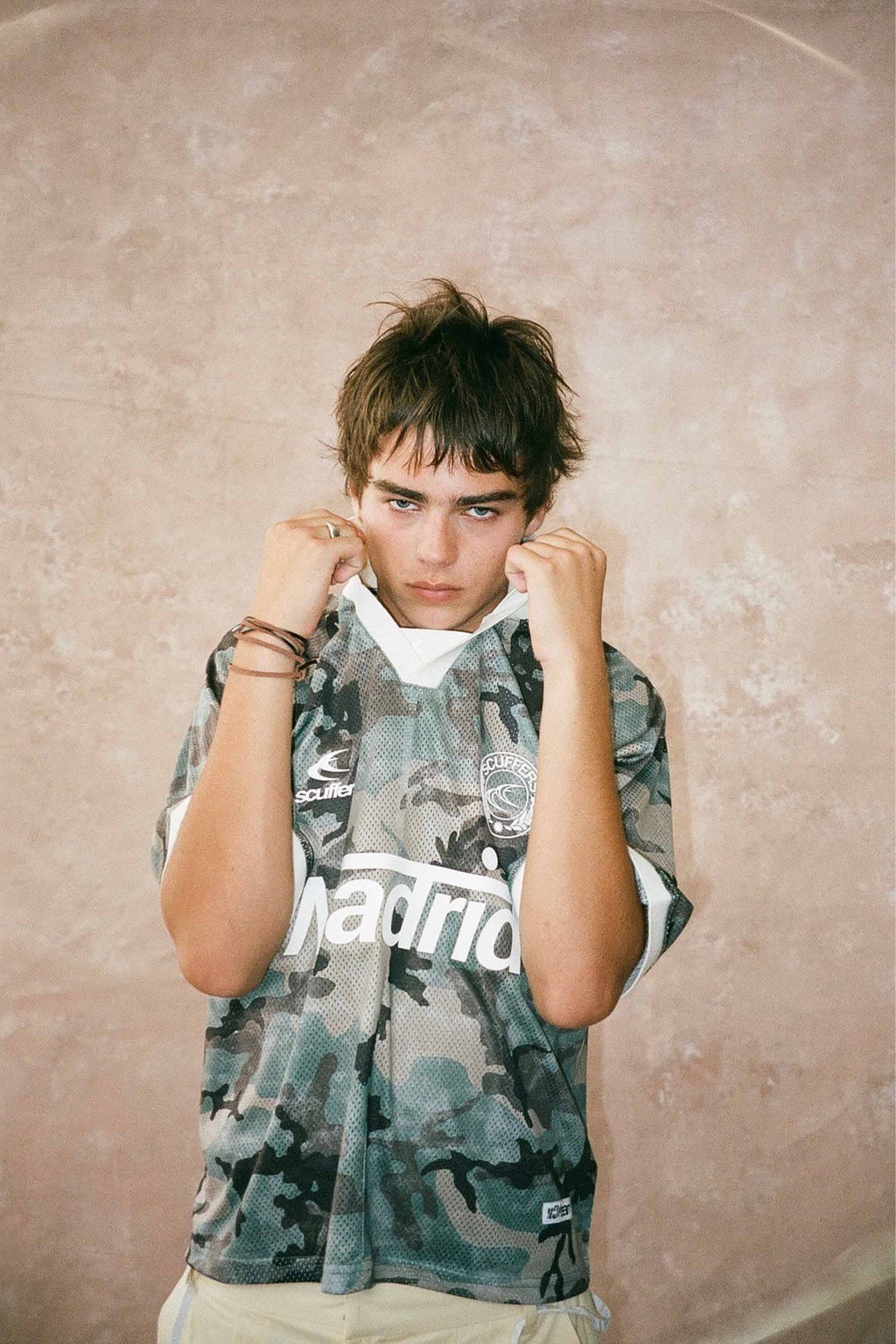 Madrid Camo Football T-Shirt