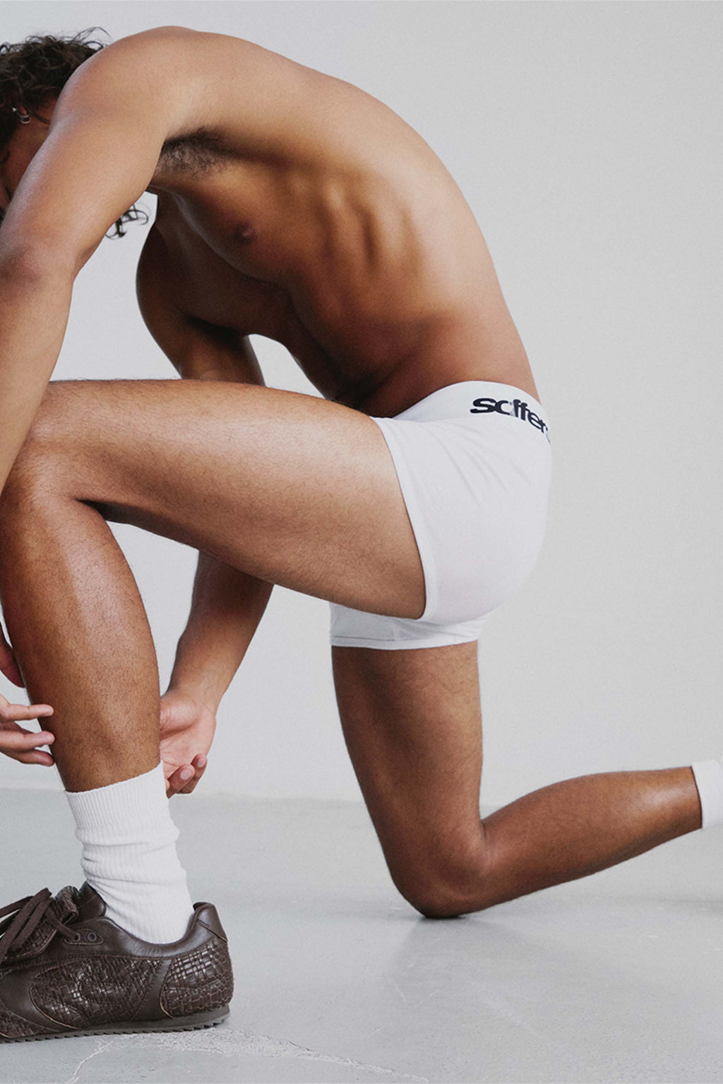 Iconic Braided Brown Sneaker