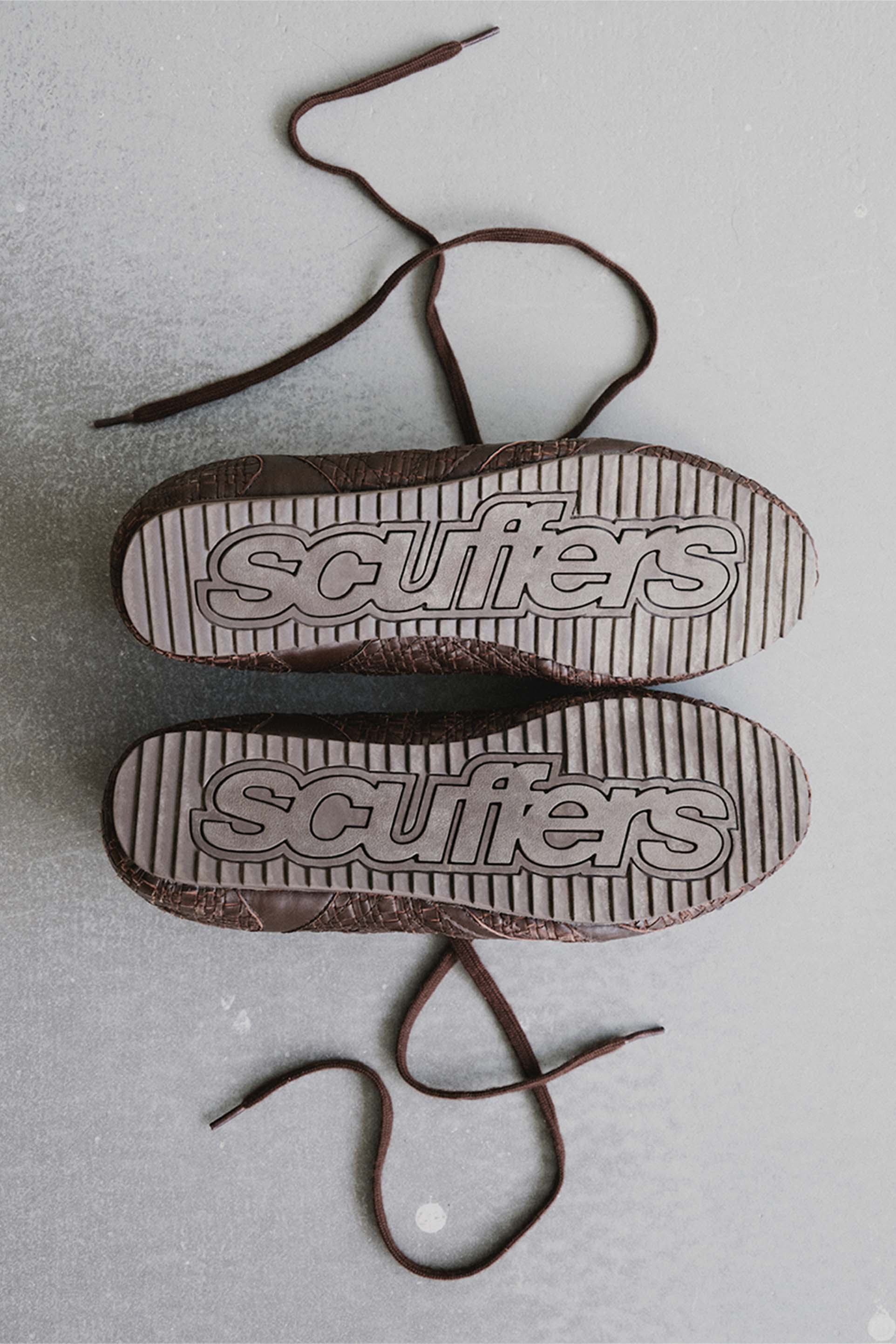 Iconic Braided Brown Sneaker