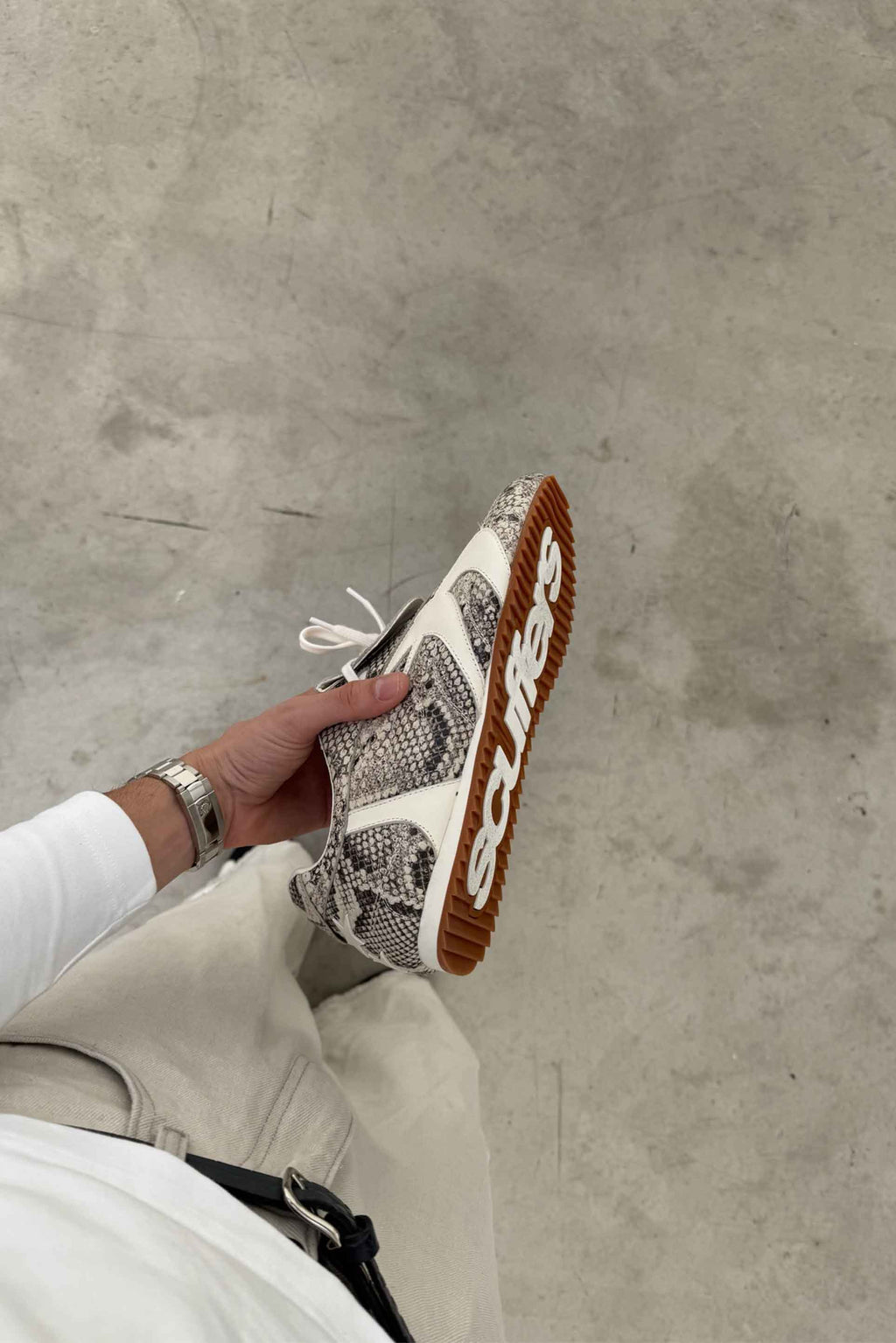 Iconic Snake Sneaker