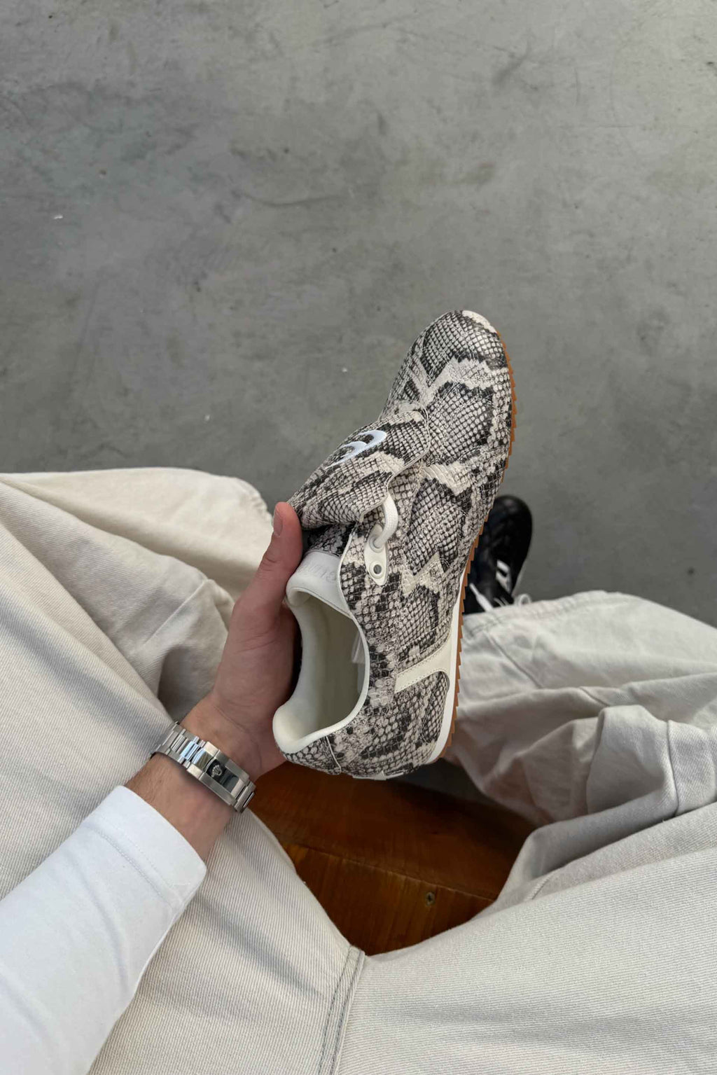 Iconic Snake Sneaker