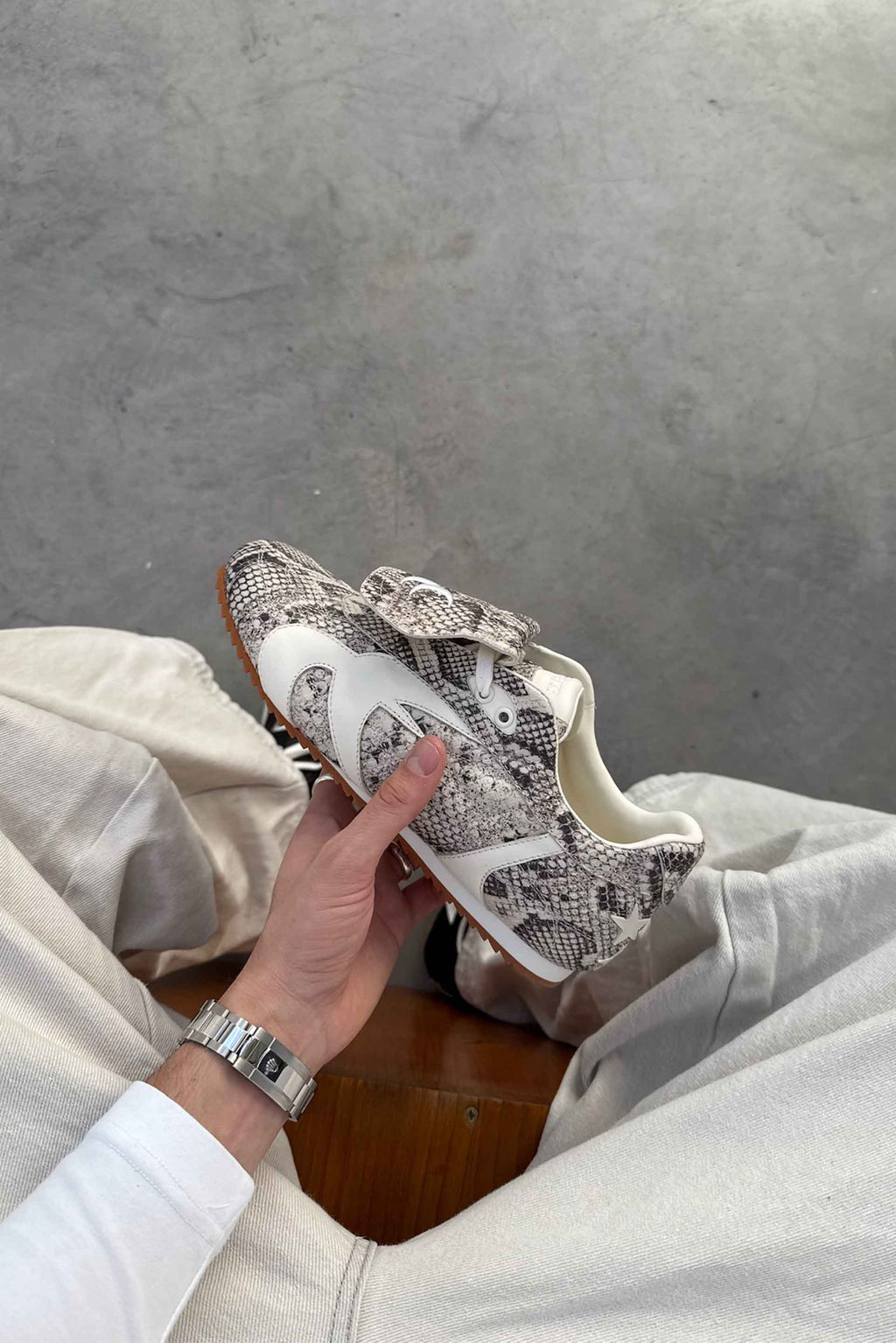 Iconic Snake Sneaker