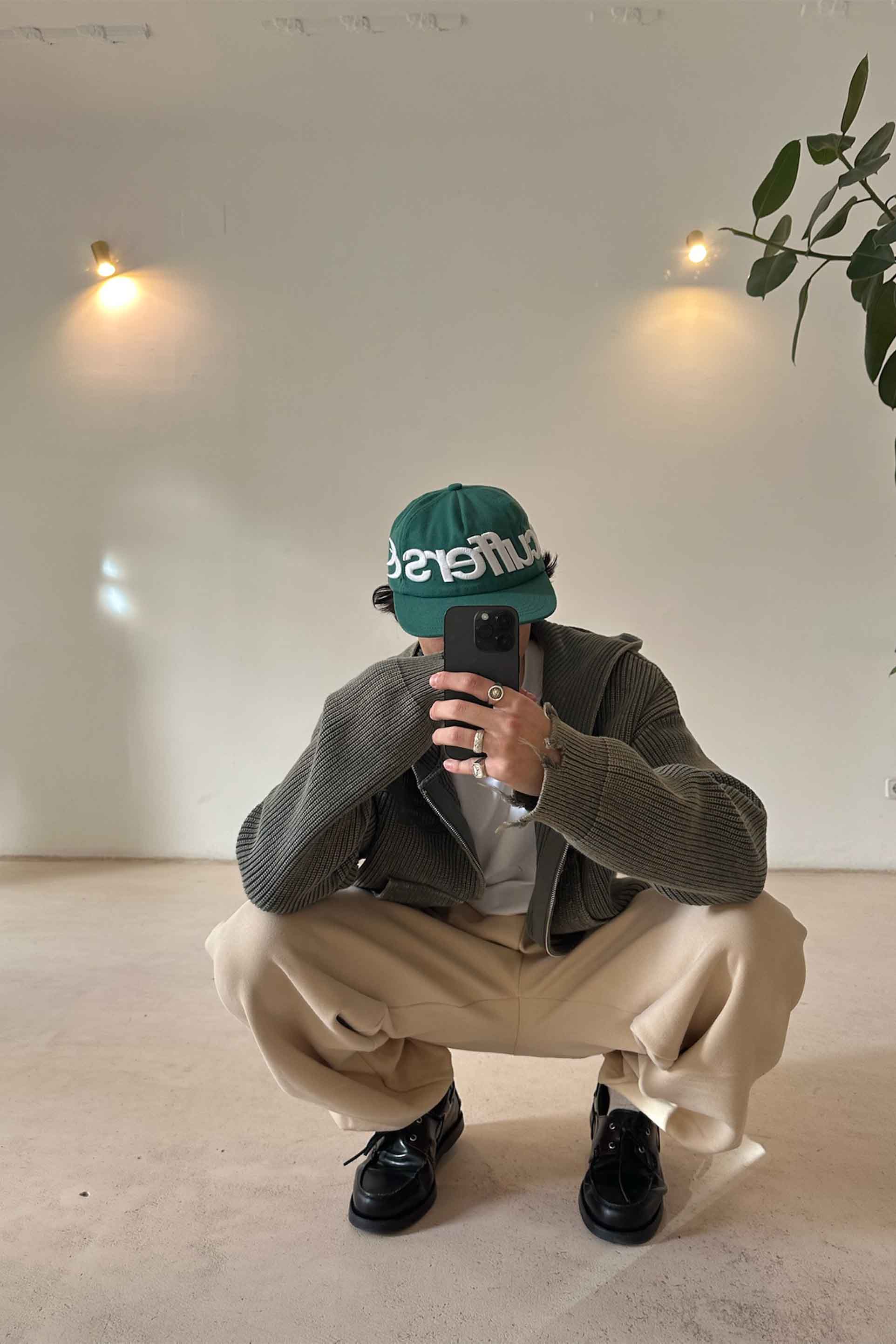 Icon Green Cap