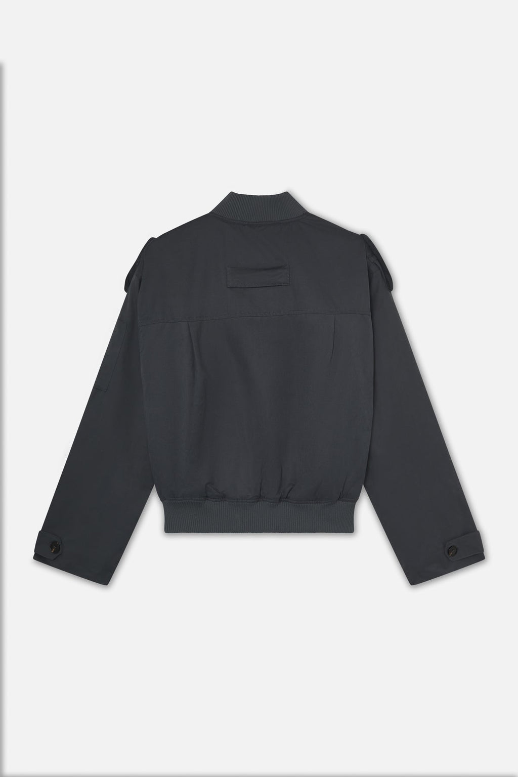 London Dark Grey Bomber Jacket