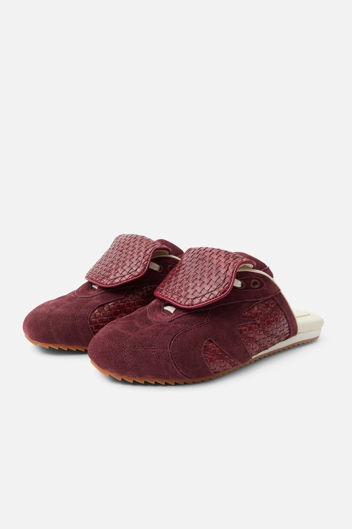 Iconic Mule Red Wine Sneaker