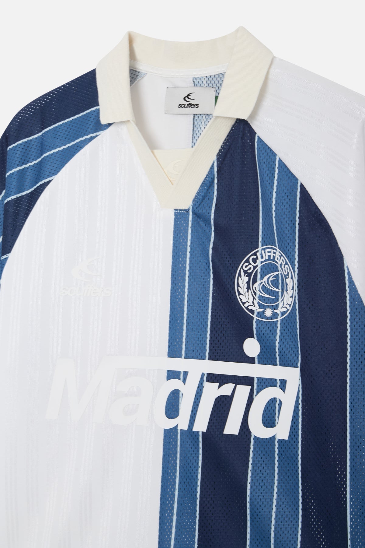 Madrid Navy & White Football T-Shirt