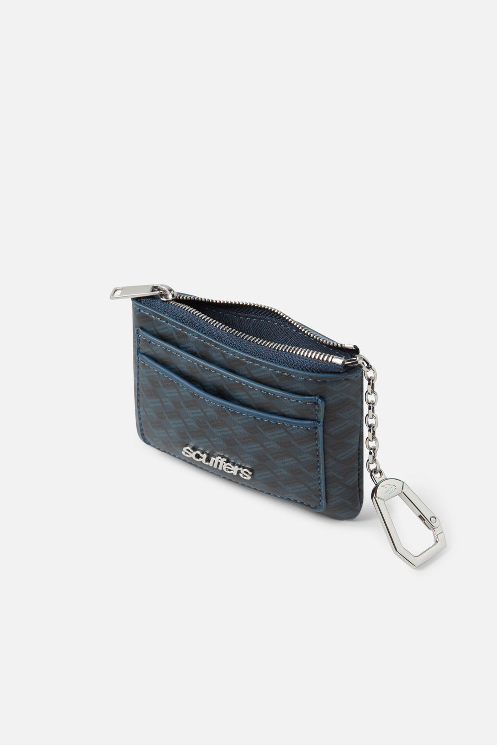 Monogram Navy Keychain Wallet