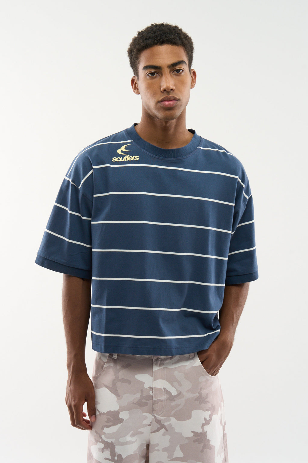 New Amore Navy T-Shirt