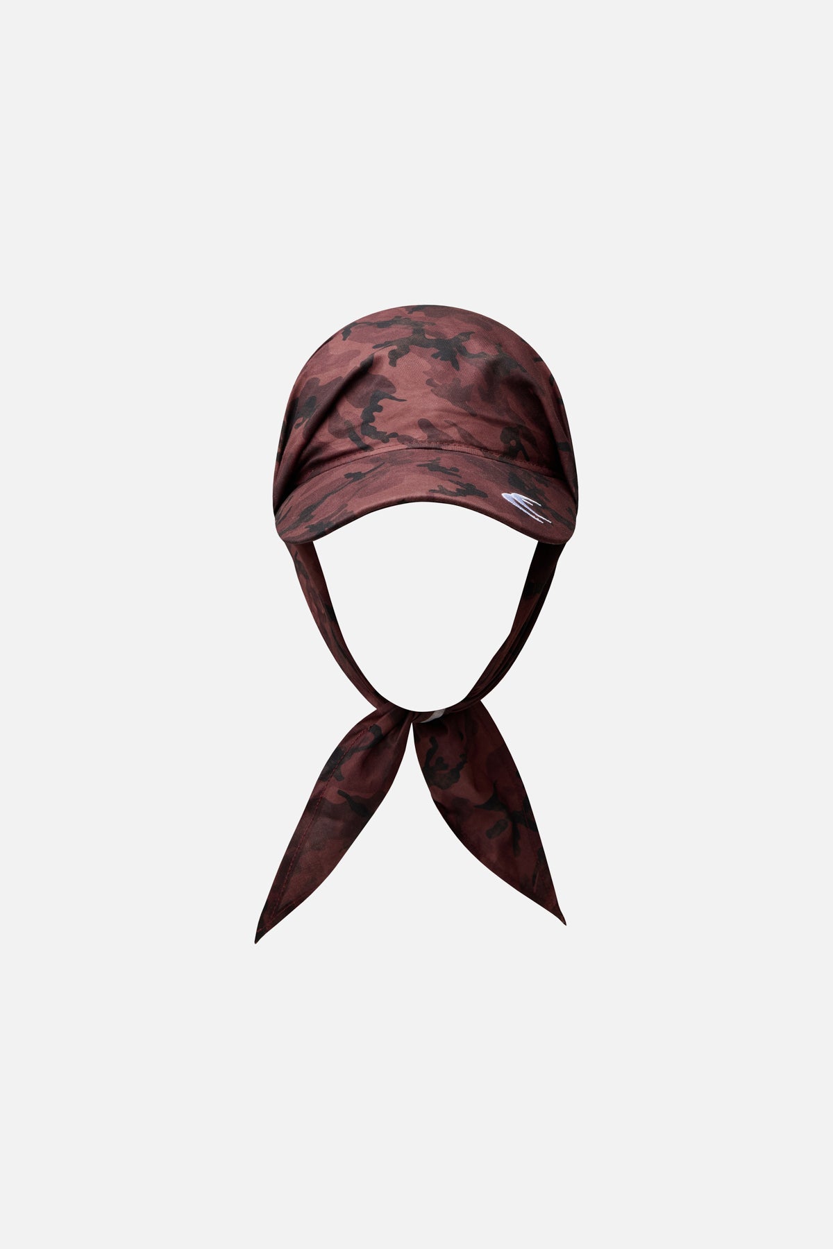 No Burgundy Camo Cap