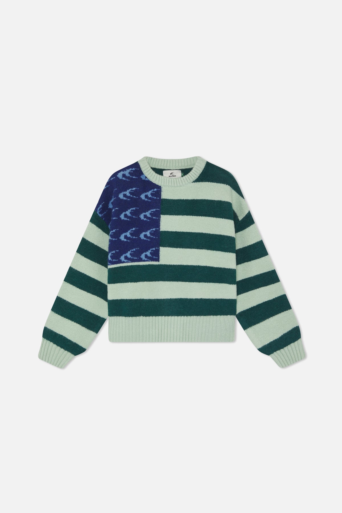 Nowhere Green Knit