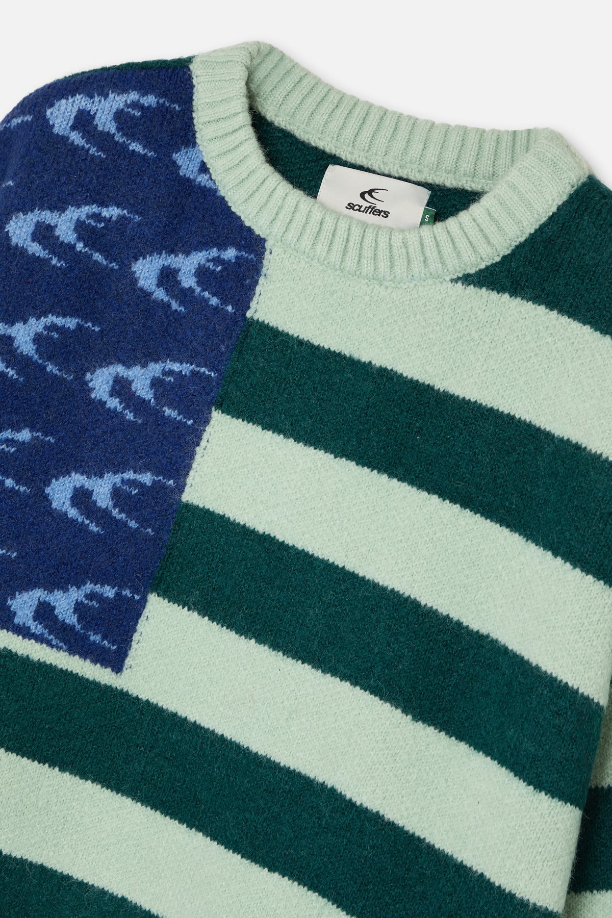 Nowhere Green Knit