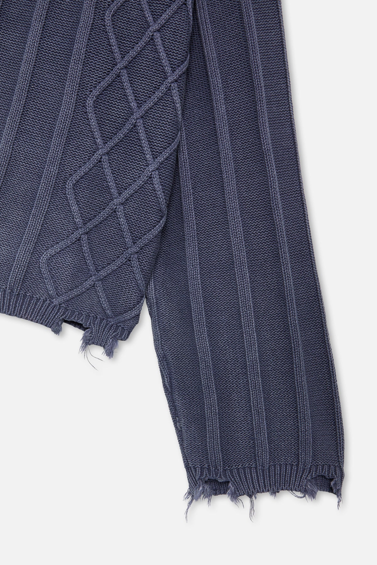 Oversized Navy Trench Jersey