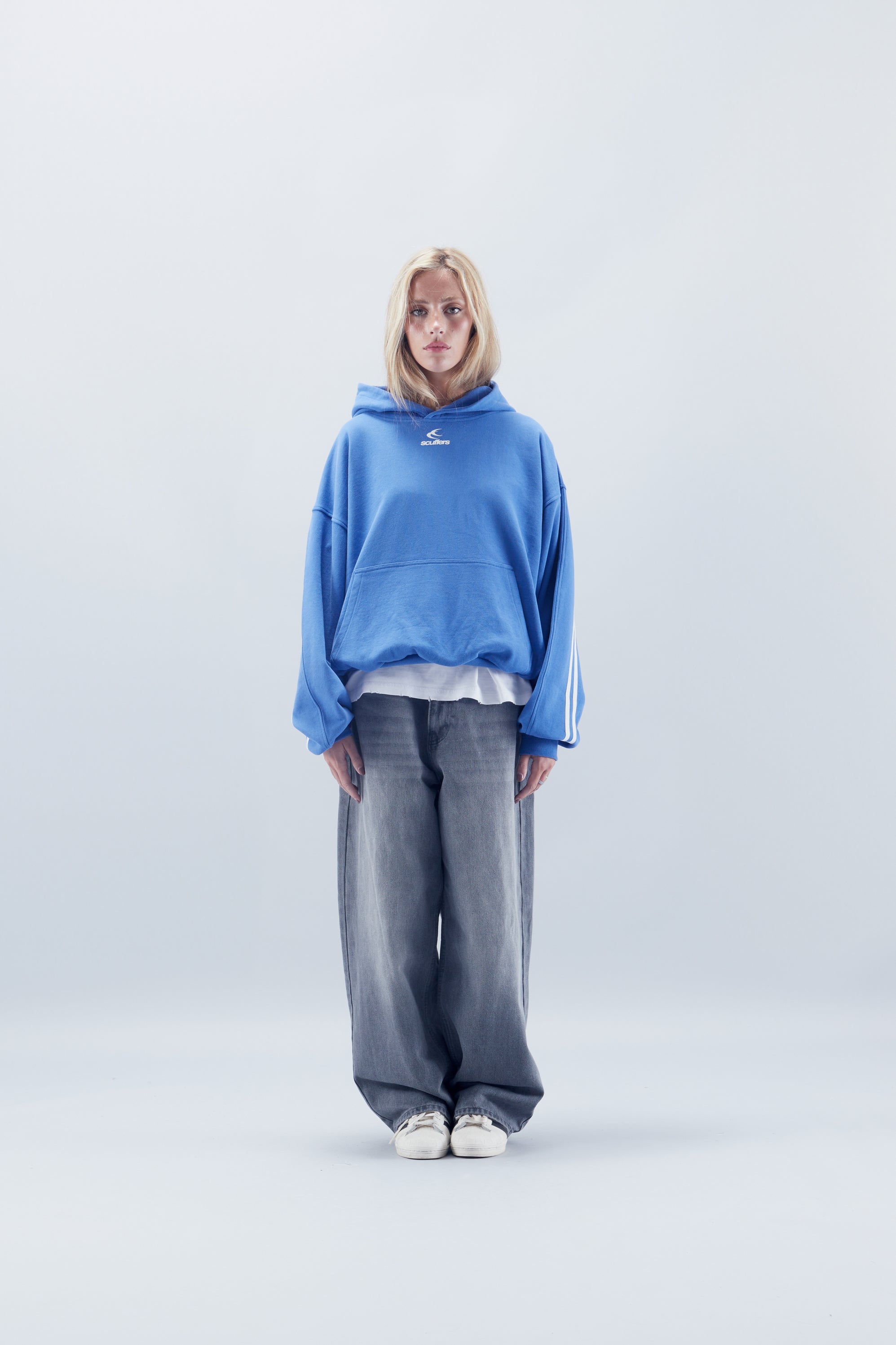 Stripes Royal Hoodie