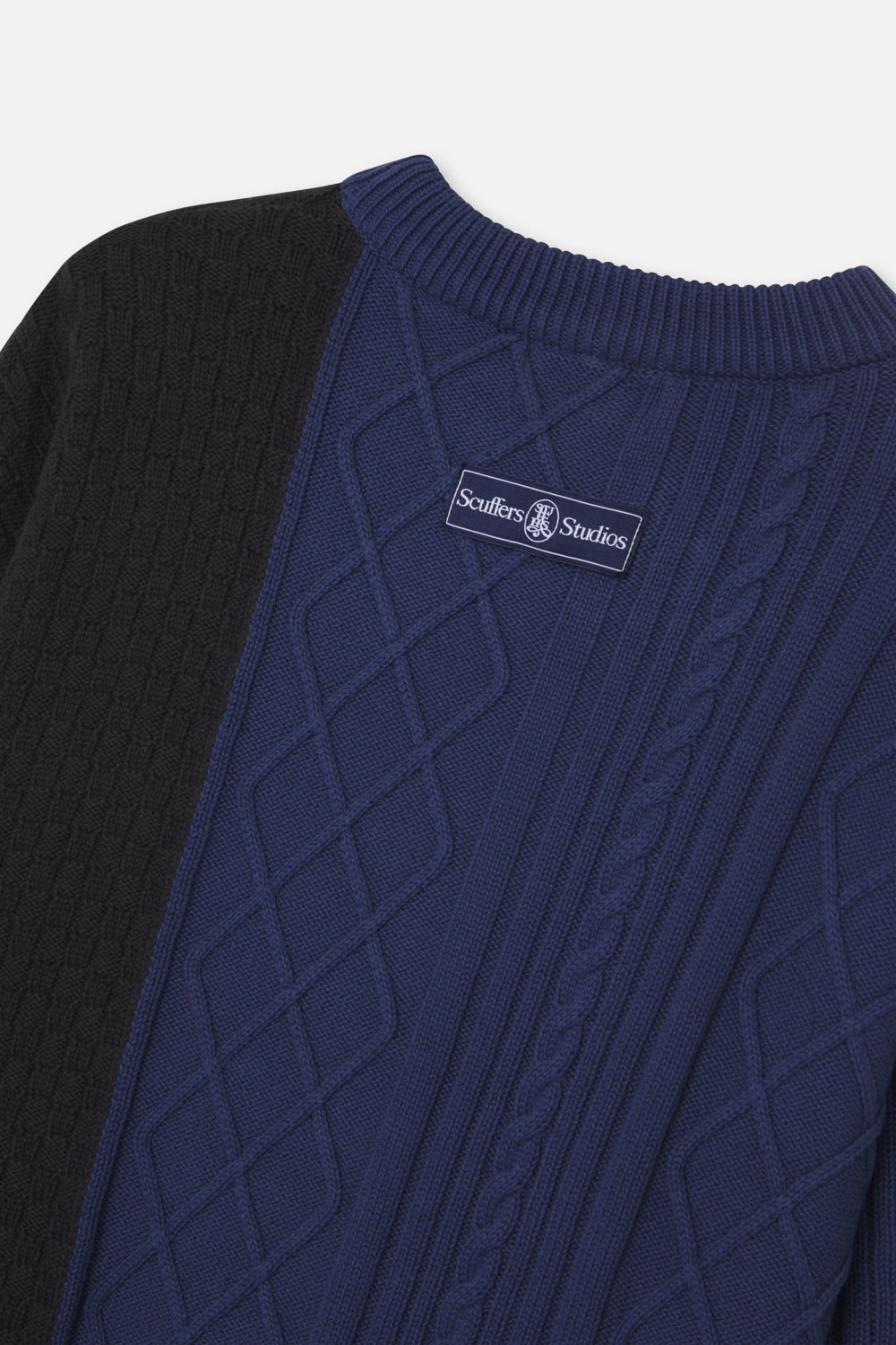 Split Blue Knit