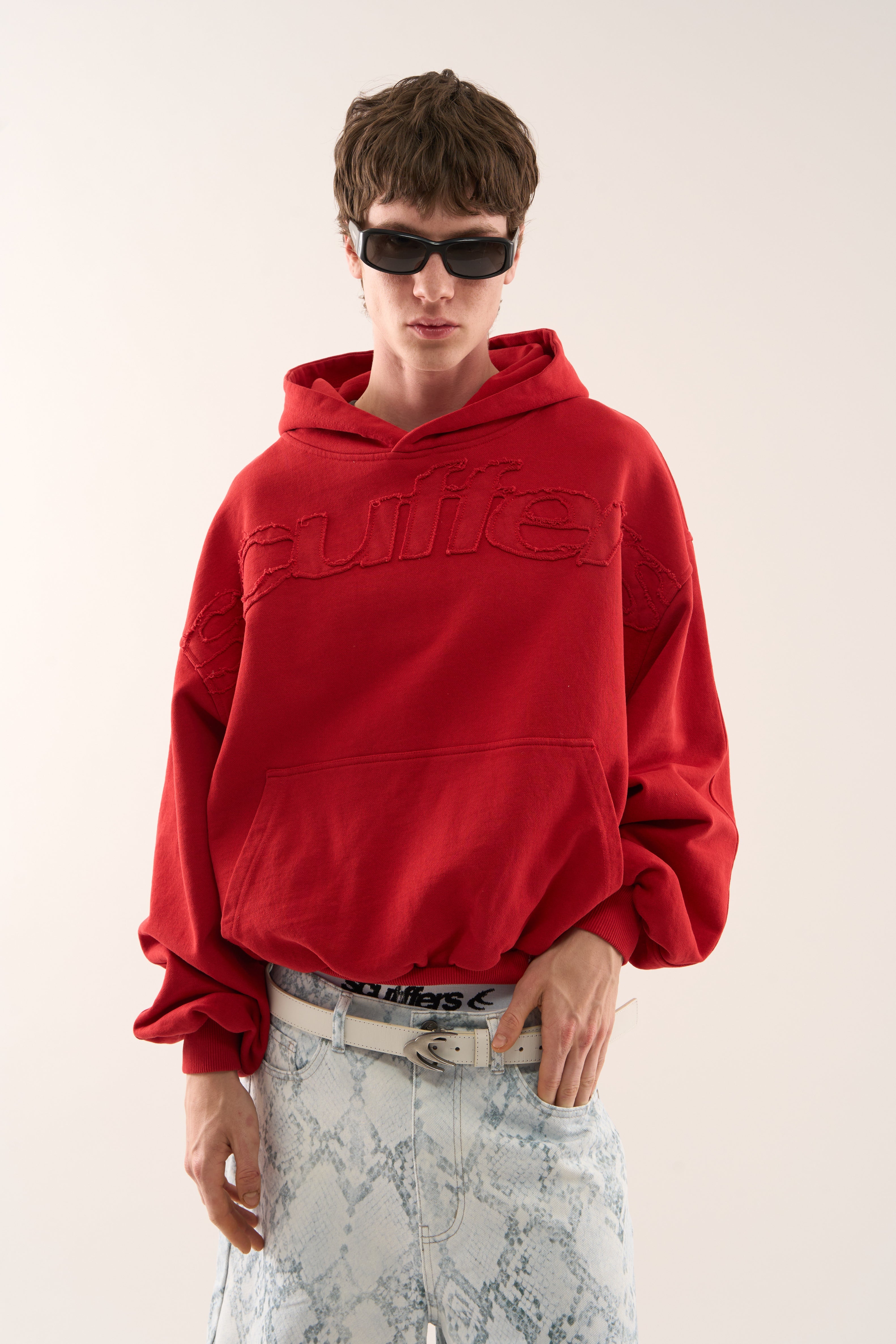 Raw Red Hoodie